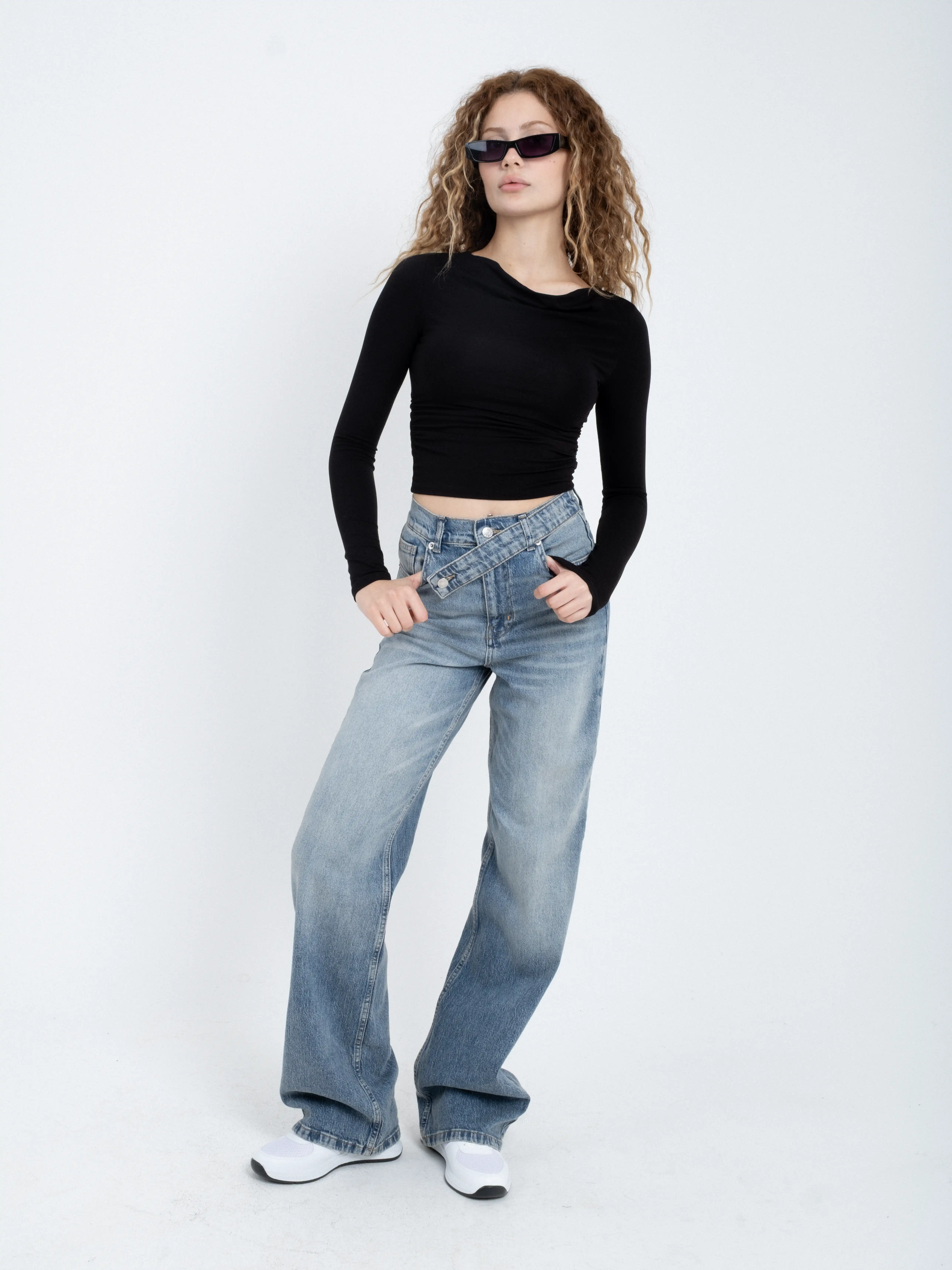 Degaje Yaka Uzun Kollu Body