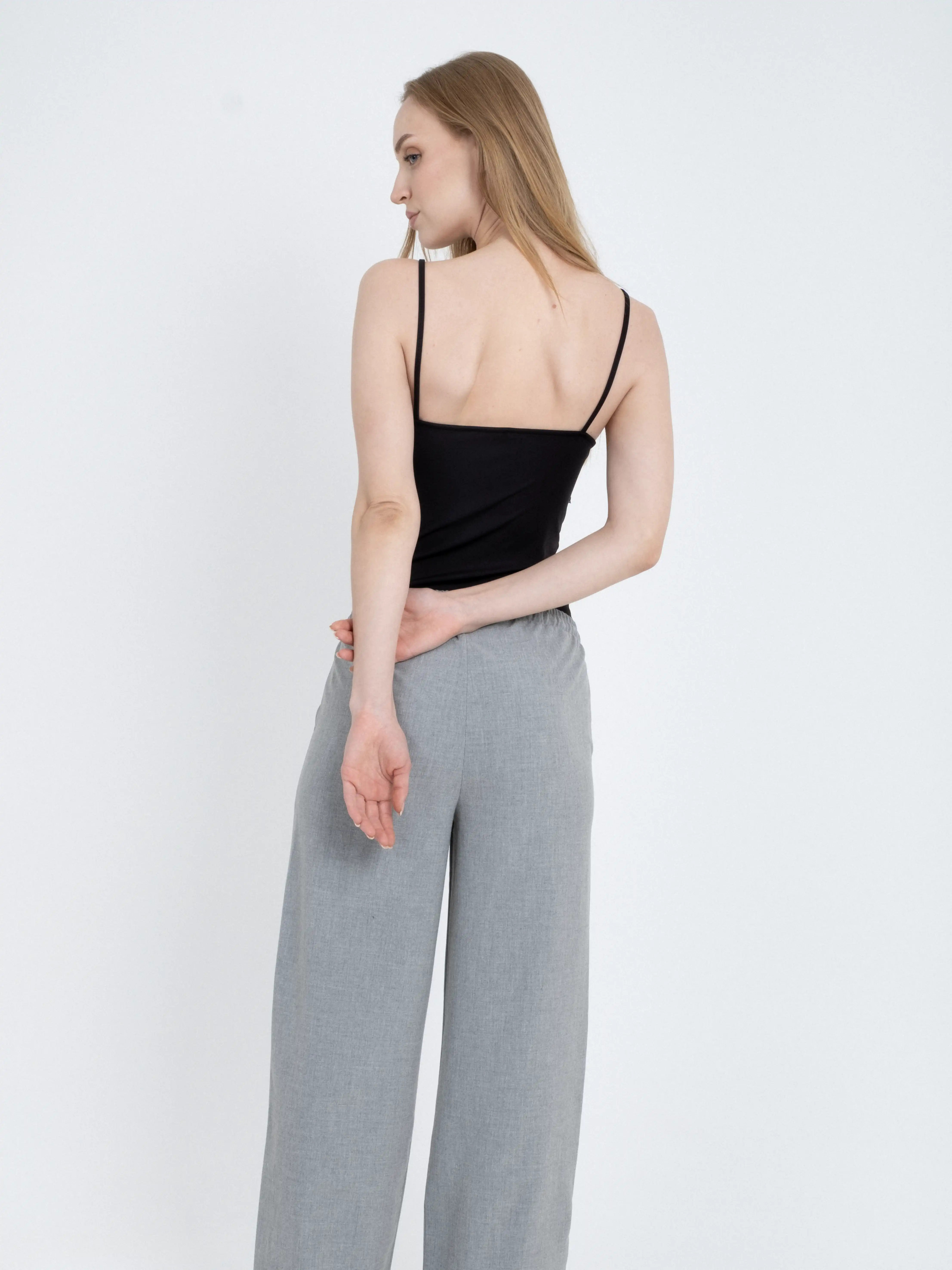 Ayarlanabilir Askı Dantel Detay Bodysuit