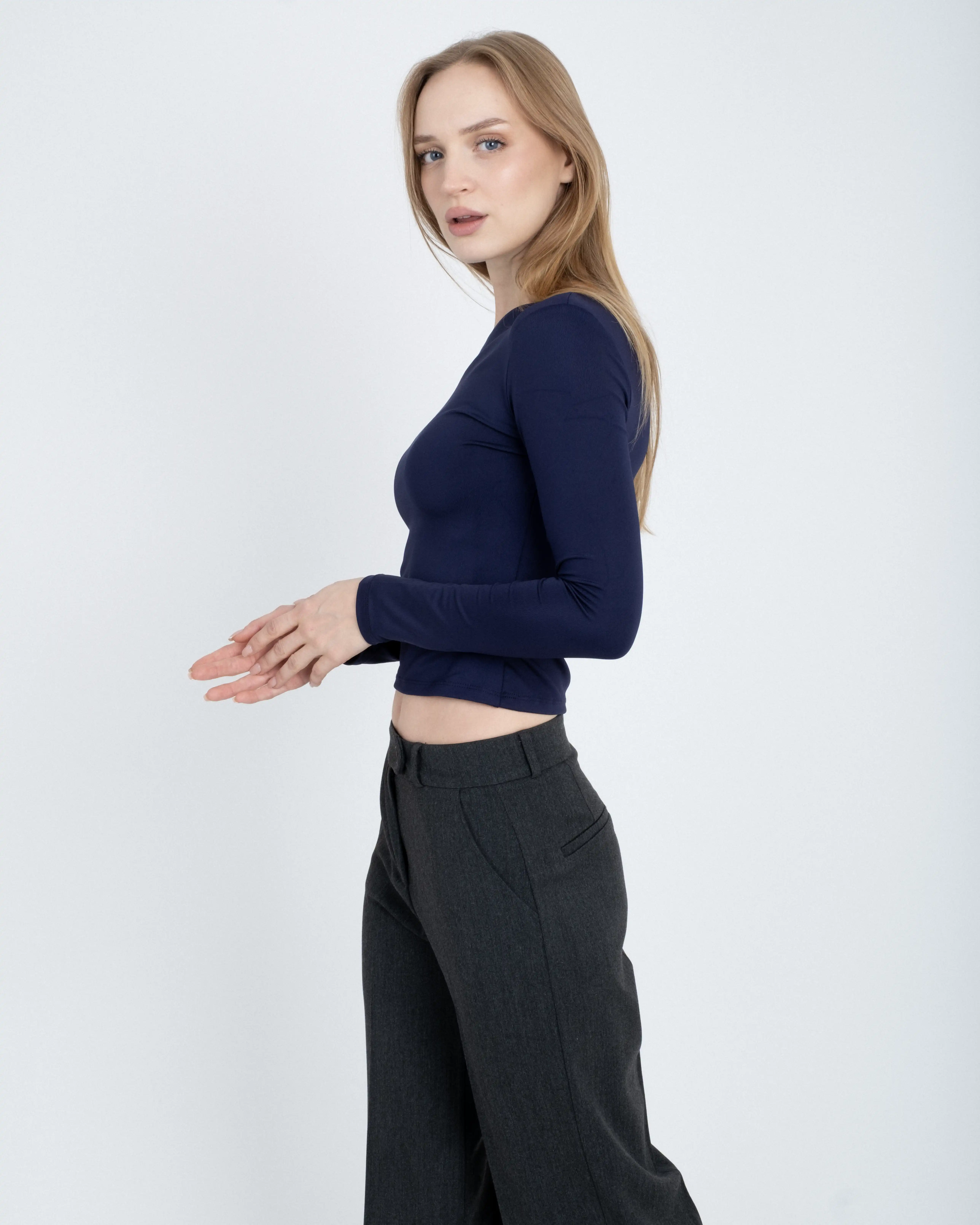 Asimetrik Yaka Tek Omuz Basic Body