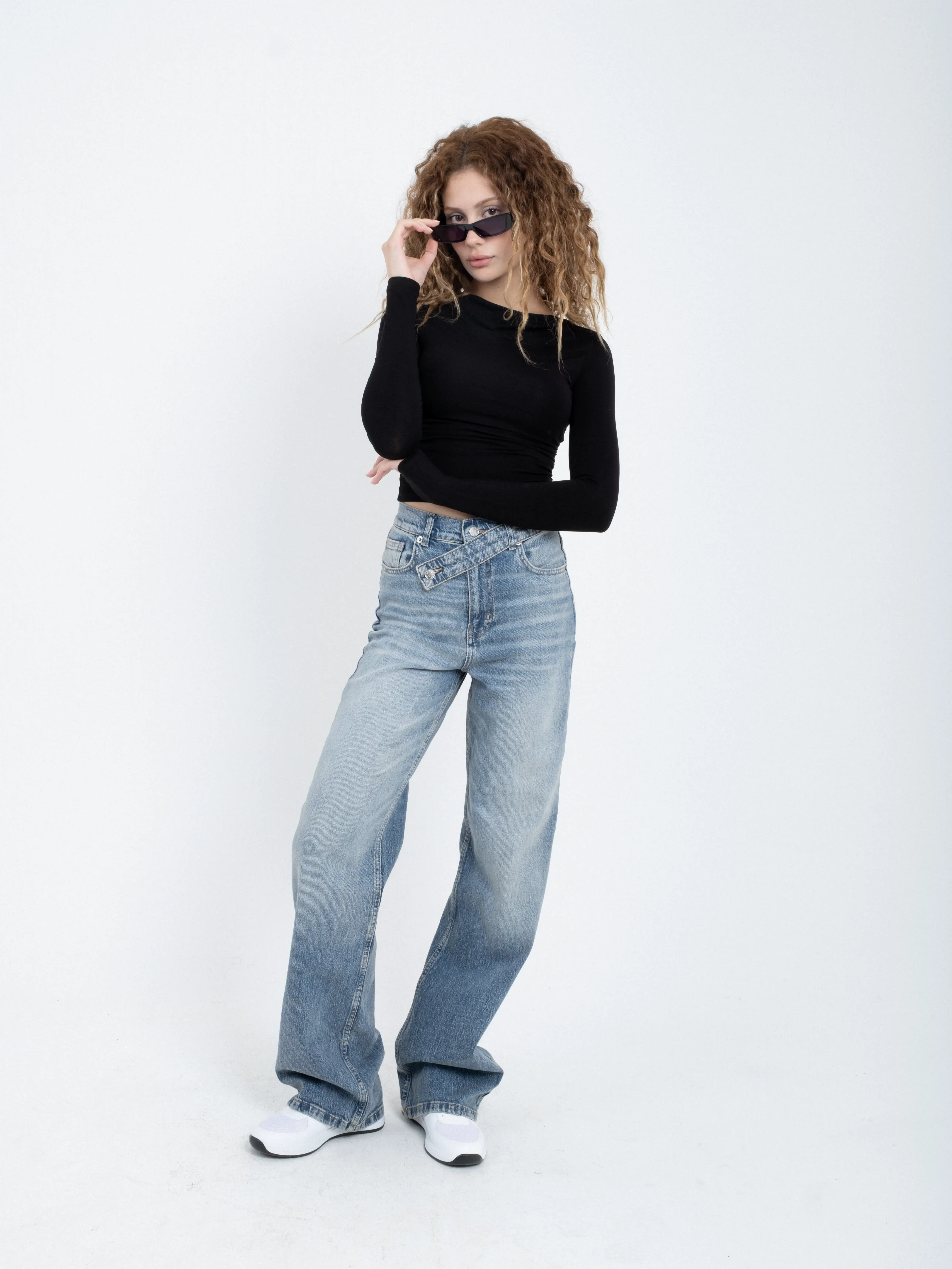 Degaje Yaka Uzun Kollu Body