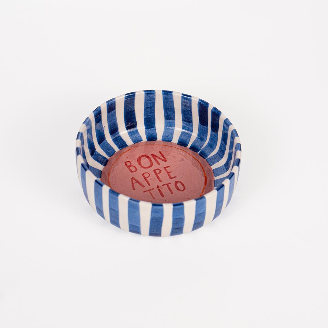 Bon Appe Tito Mavi Çizgili