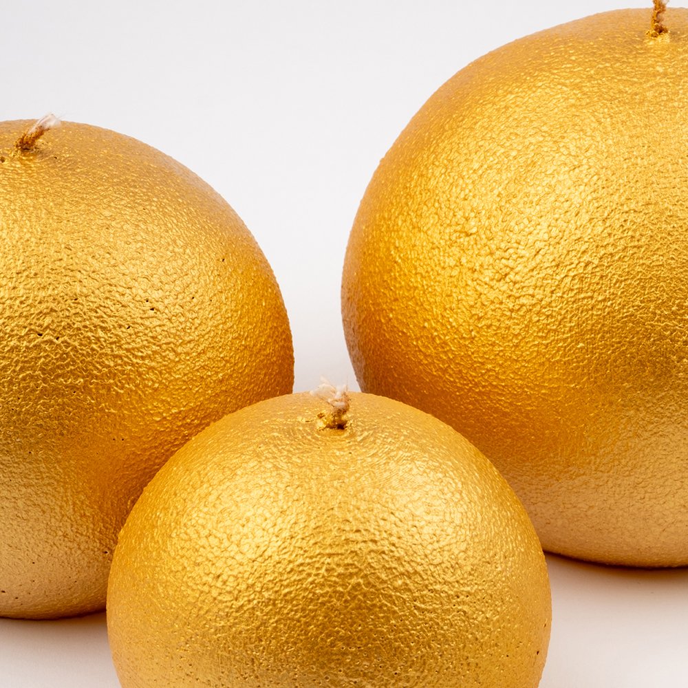 Sphere Glow Candle Set of 3 