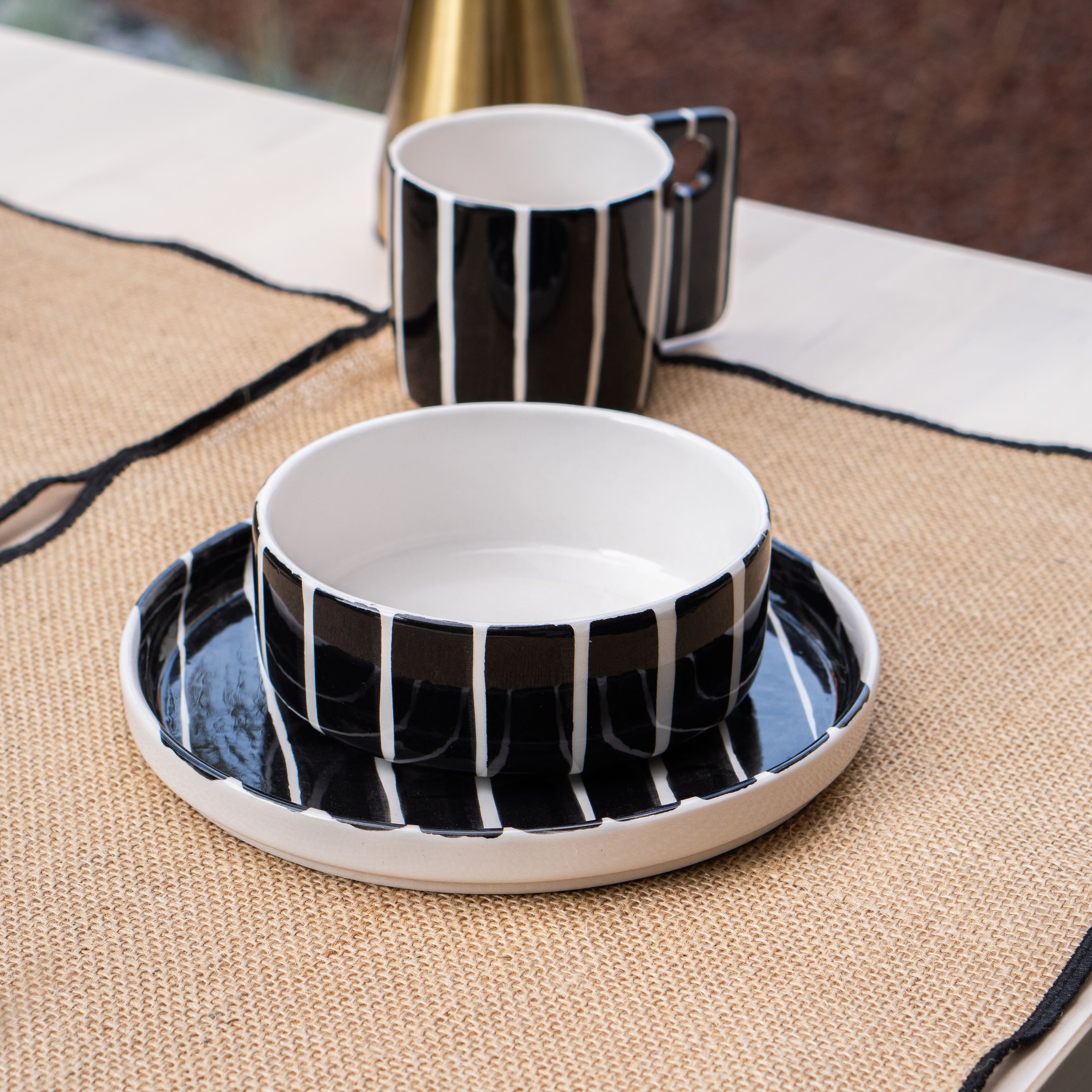 Monochrome Lines Set of 3
