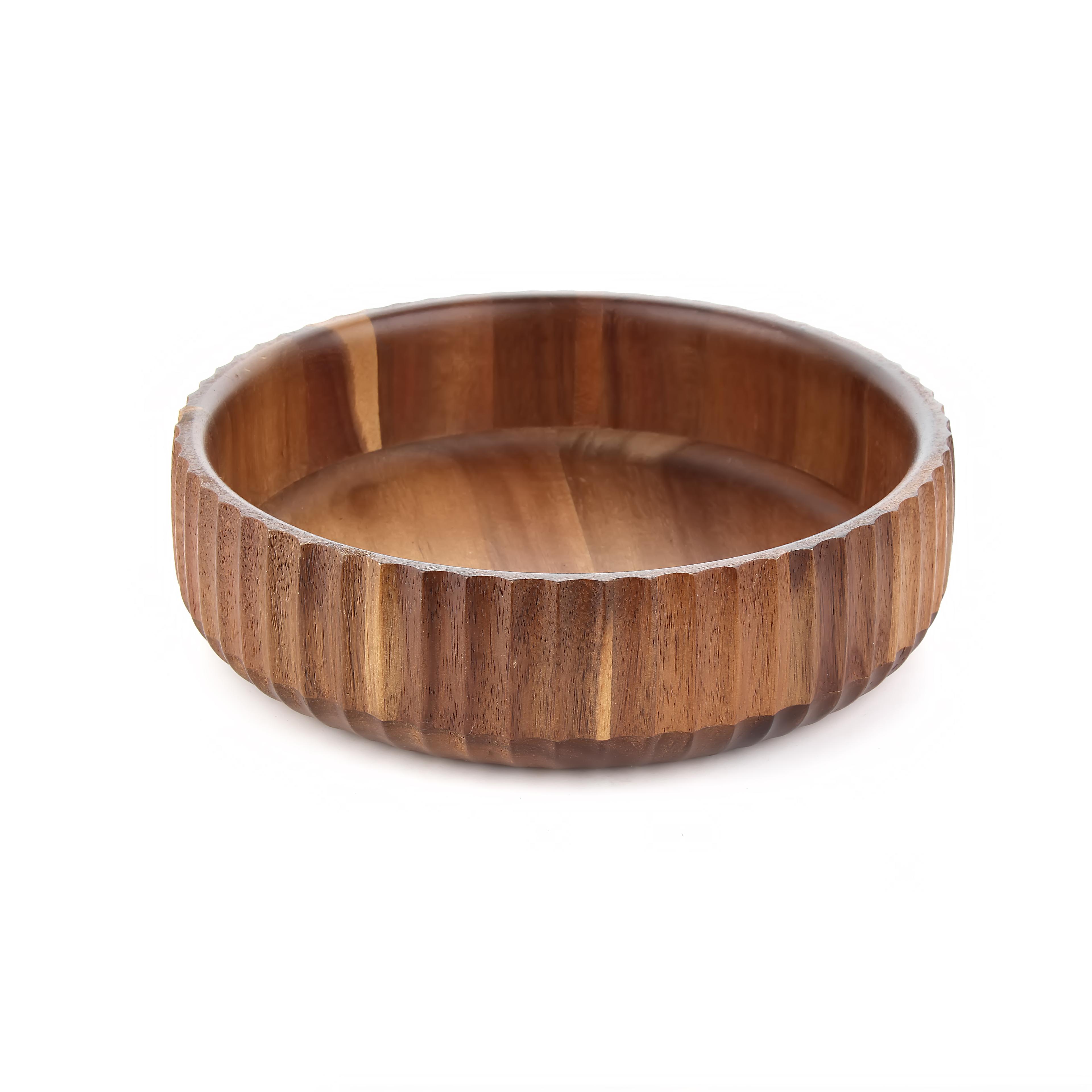 Akasya Naturel Curve Kase - 19 cm