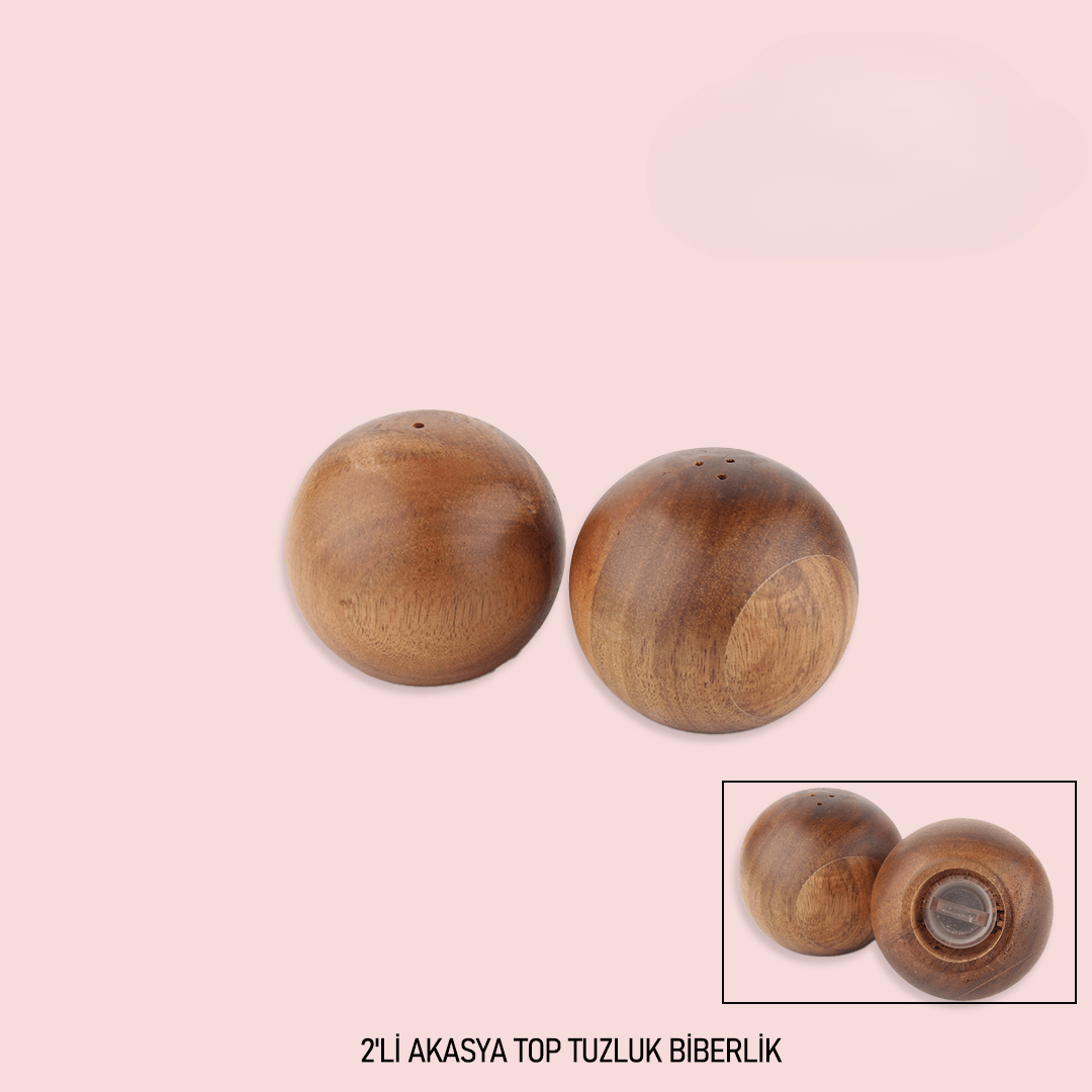 Akasya Naturel Top Tuzluk Biberlik