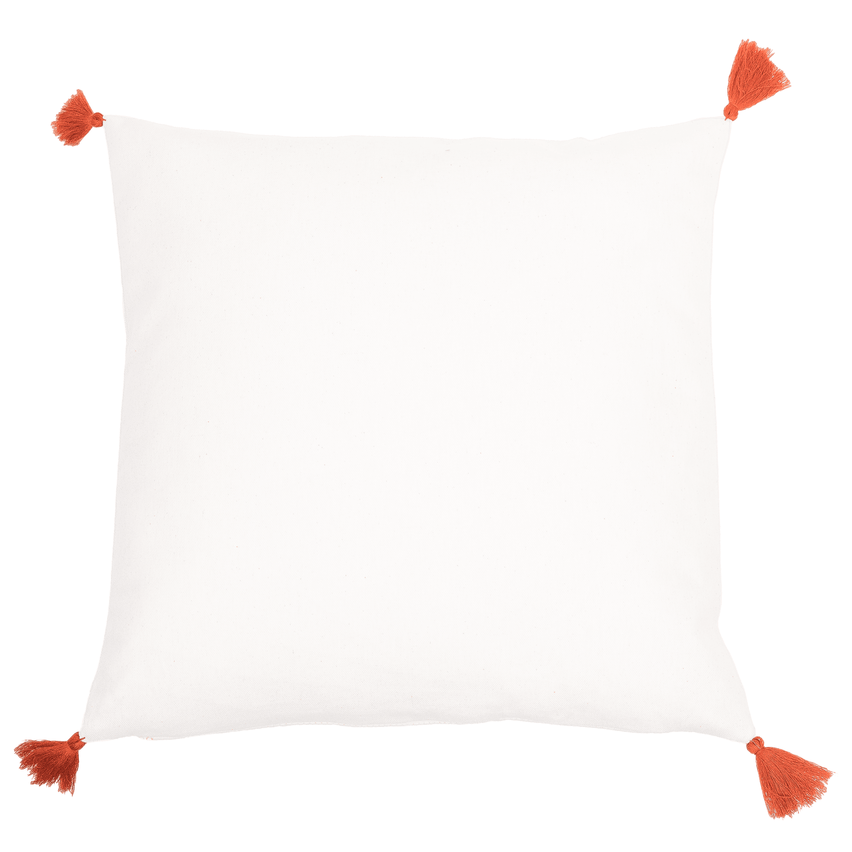 Punch Nakışlı Deniz Mercanı Motifli Kırlent Kılıfı (İç Dolgusuz) 42x42