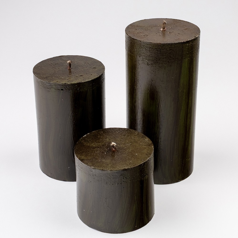 GlowStone 3-Piece Pillar Candle Set