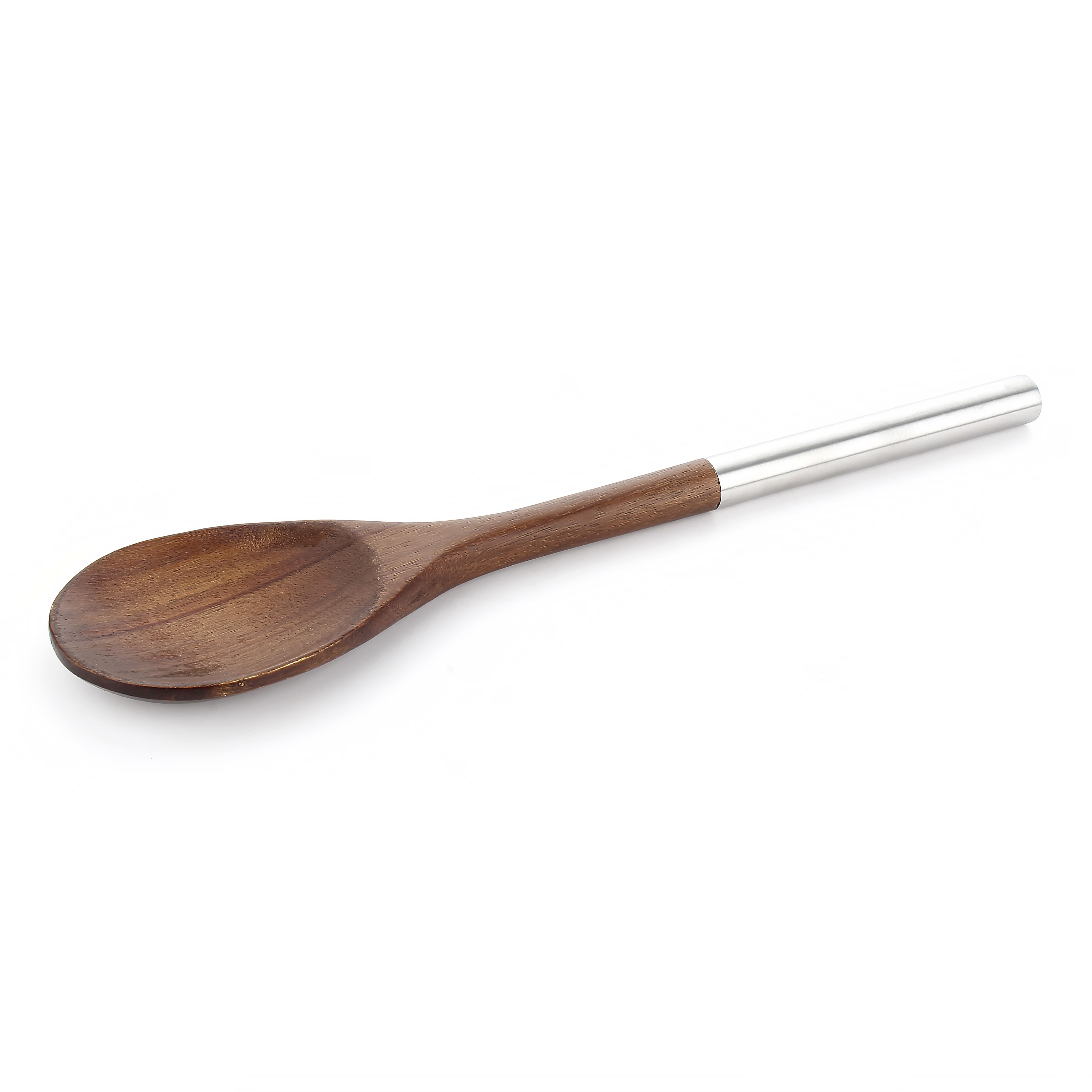 Akasya Naturel Metal Saplı Kaşık