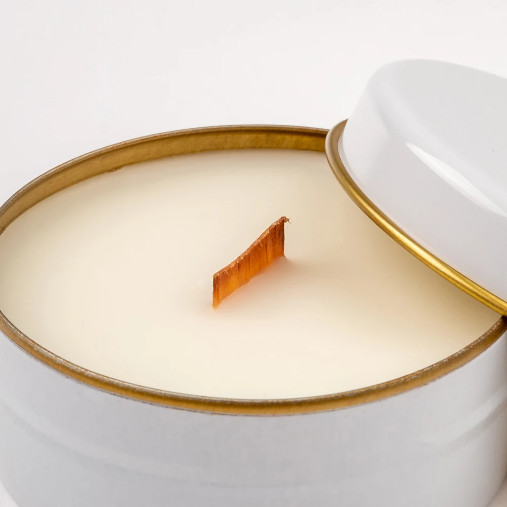 Aura Mist Gift Candle with Metal Lid