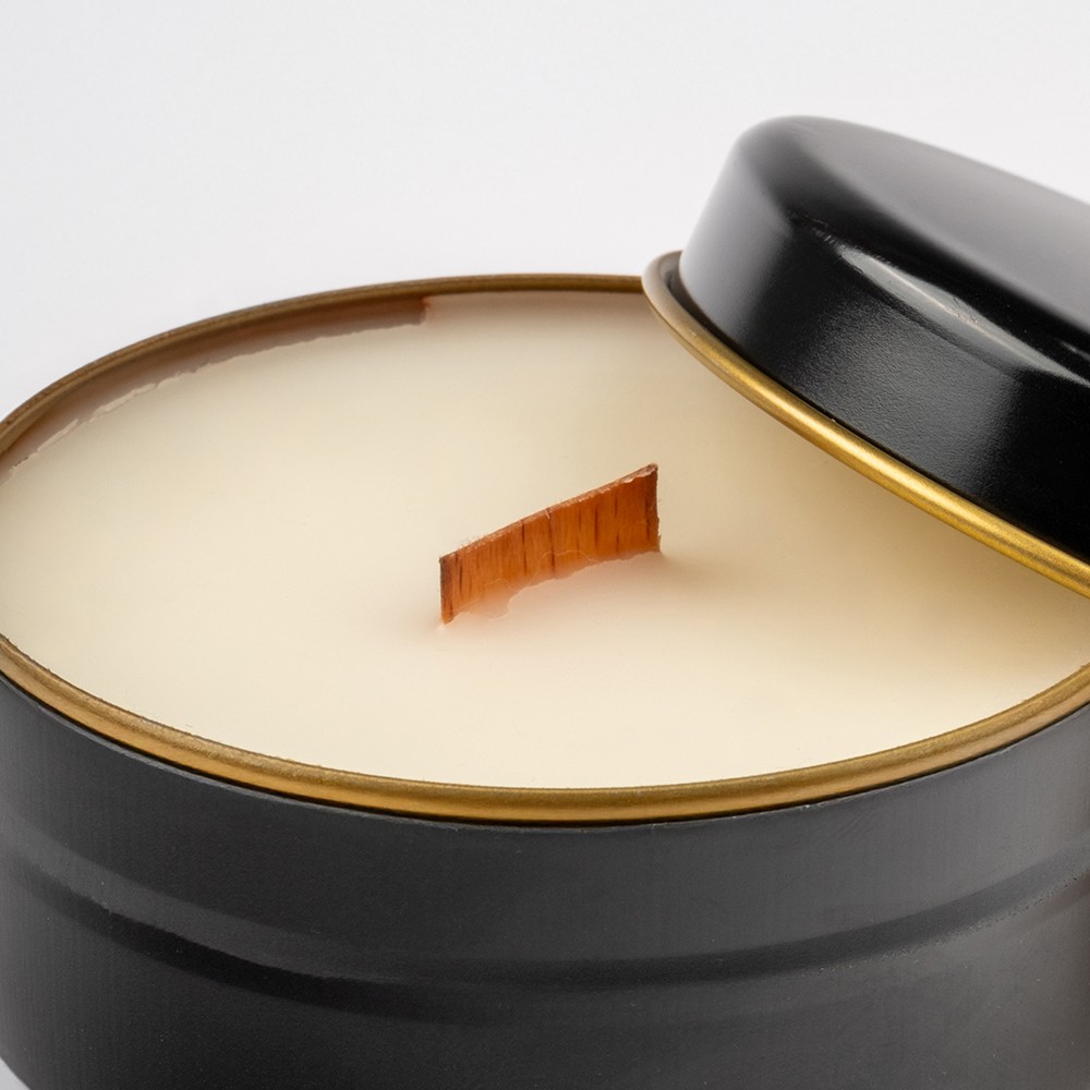 Aura Mist Gift Candle with Metal Lid