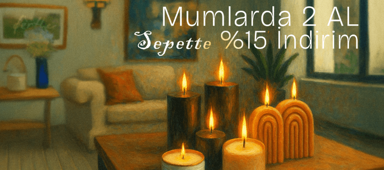 Mumlarda 2 Al, %15 İndirim Kazan!