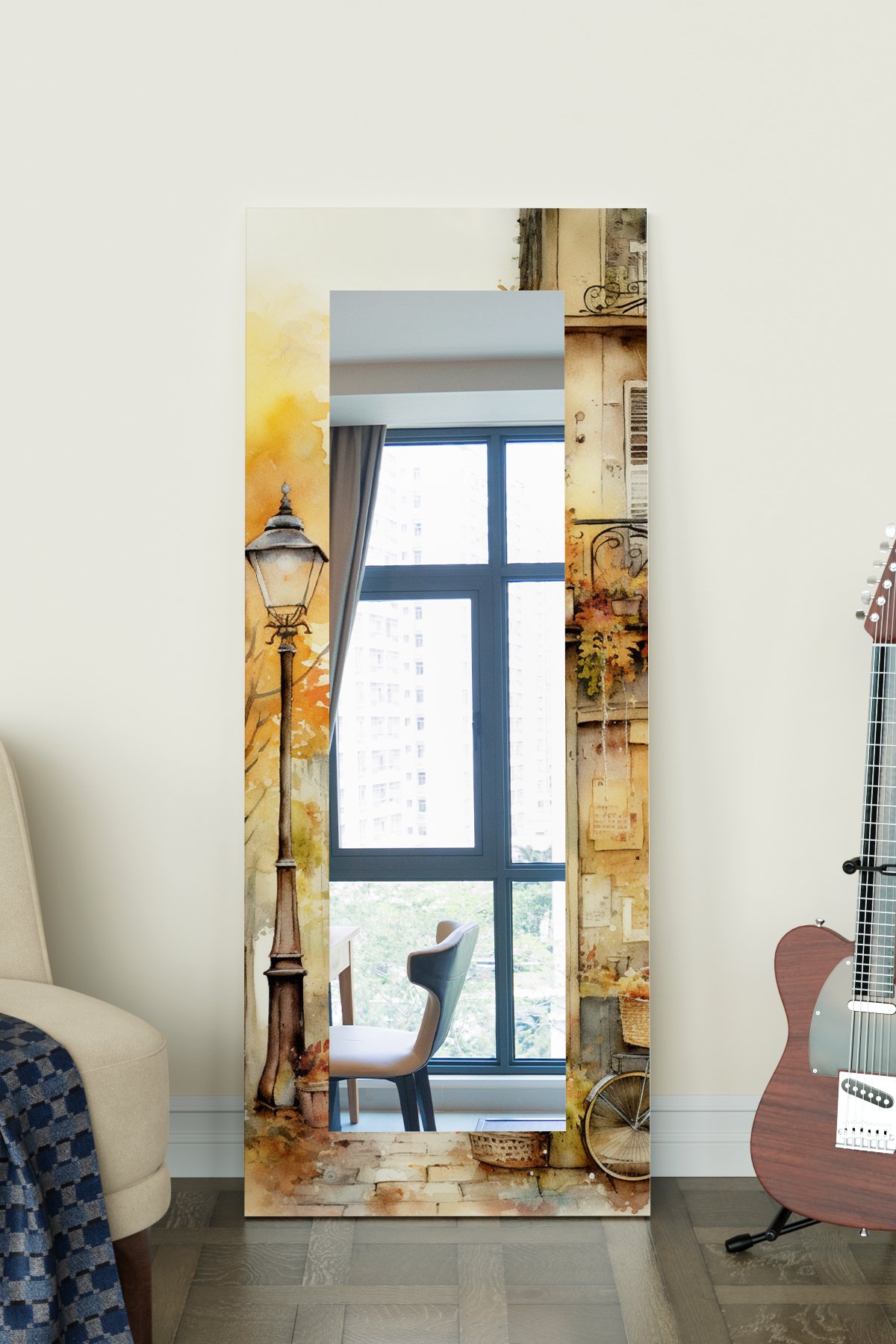 Hatıra Köşesi Dekoratif Boy Aynası 150x60 cm