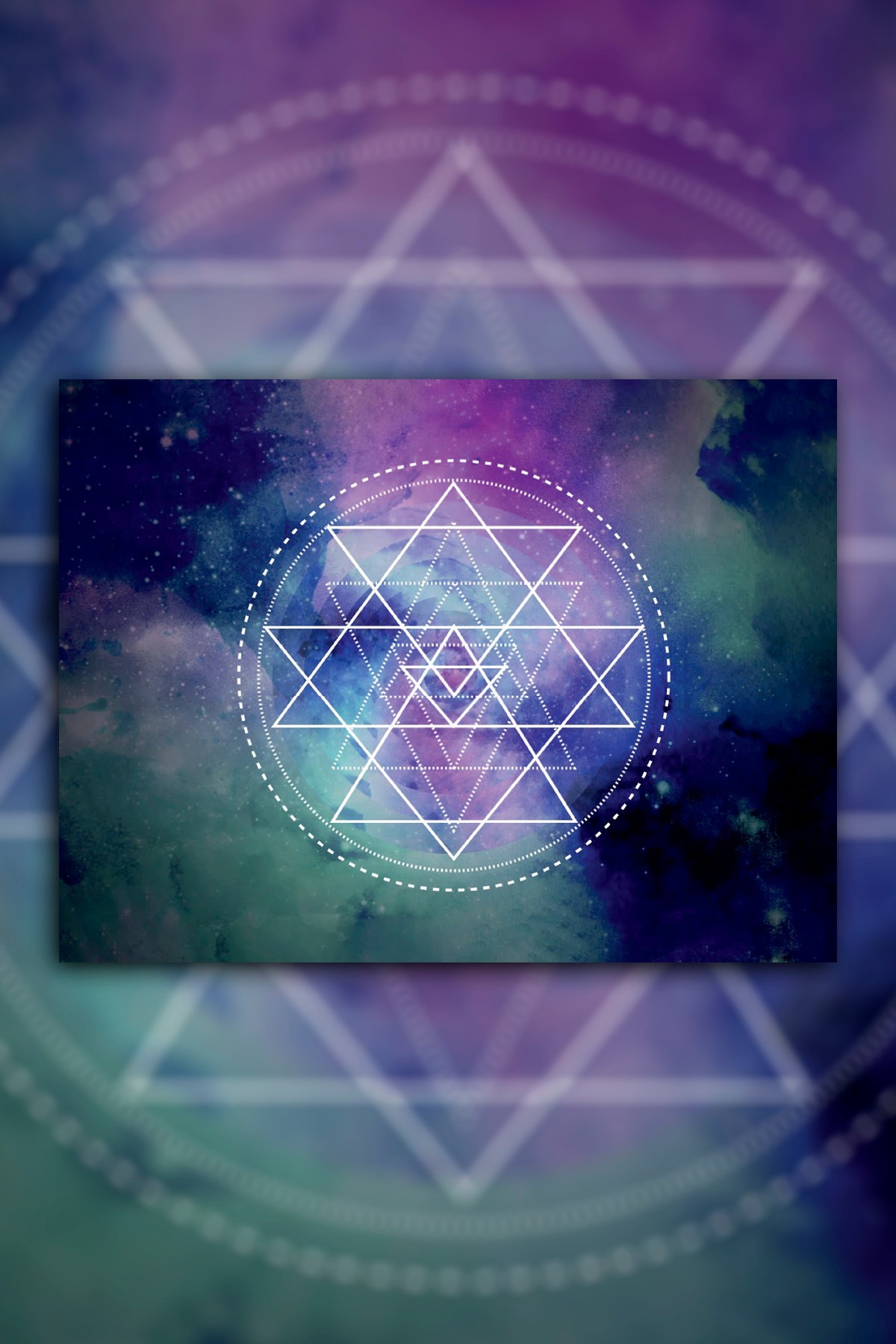 Gökyüzü ve Astroloji Kanvas Tablo