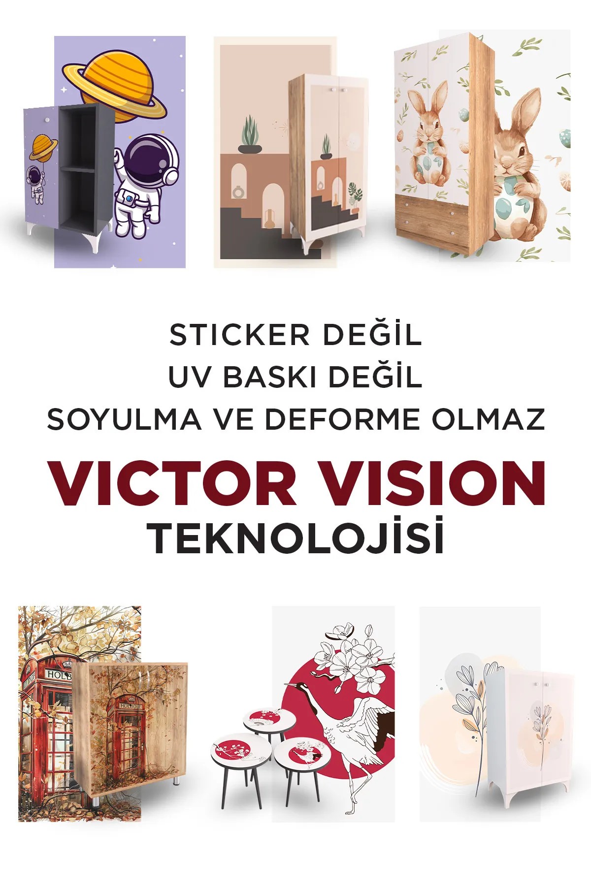 Sümbül Desenli Dekoratif Boy Aynası 150x60 cm