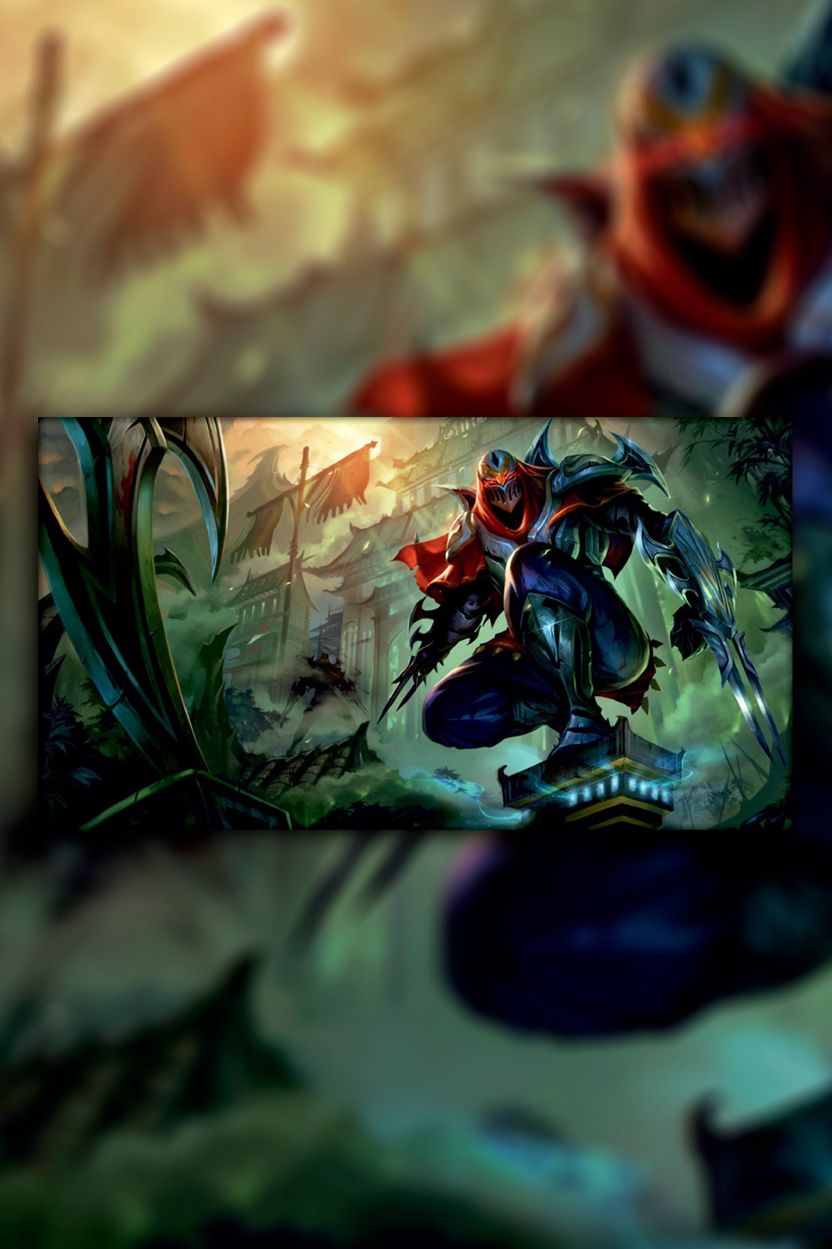 Zed Lol Kanvas Tablo