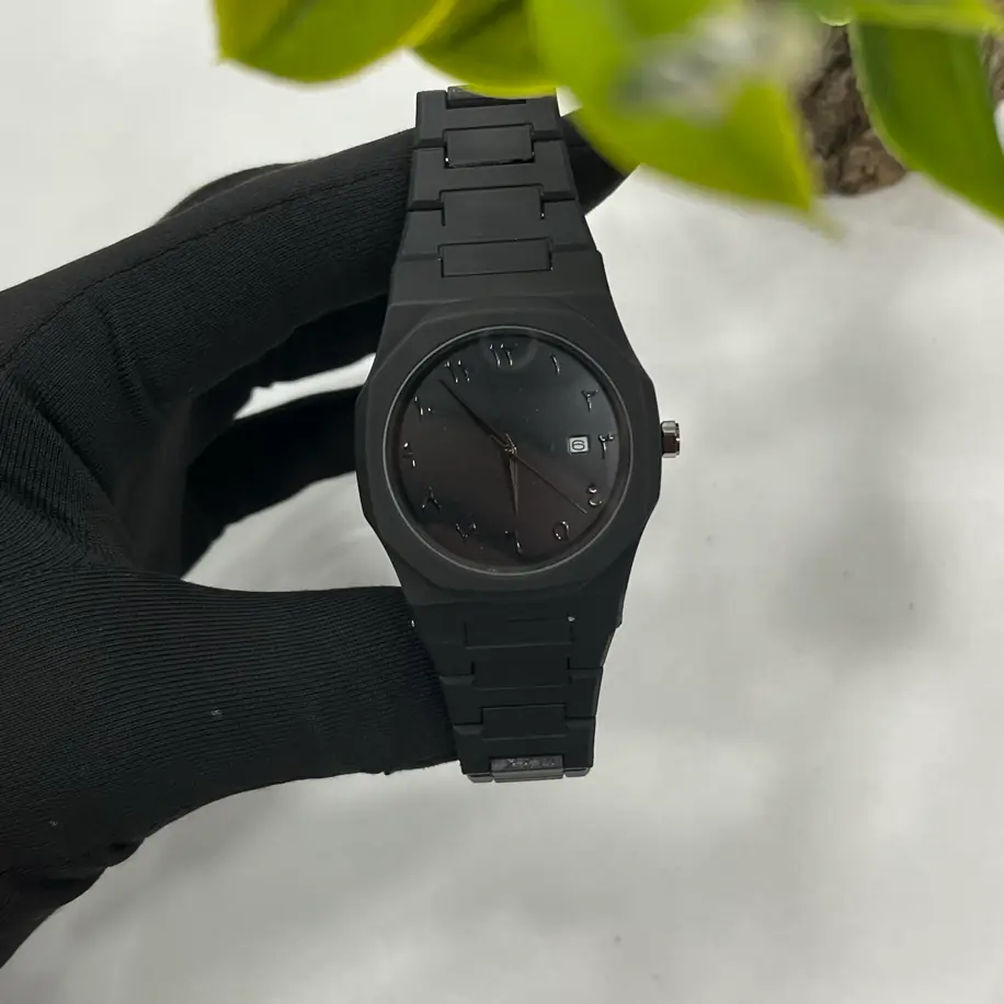 Arabic Dial - Safir Mavi Kadran Özel Seri Saat + Cüzdan Hediye