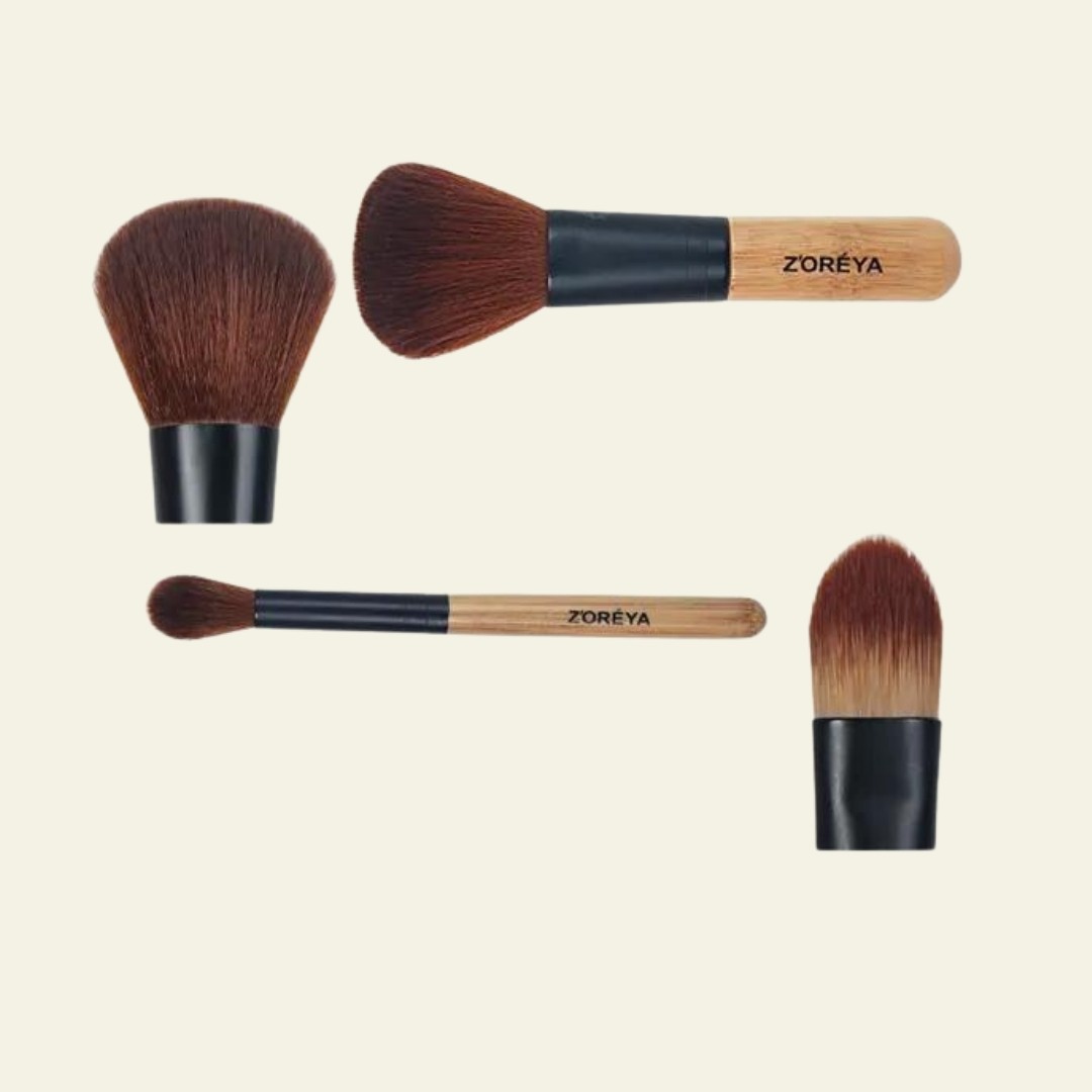 Bambu 4 Parça Mini Sehayat Makyaj Fırça Seti