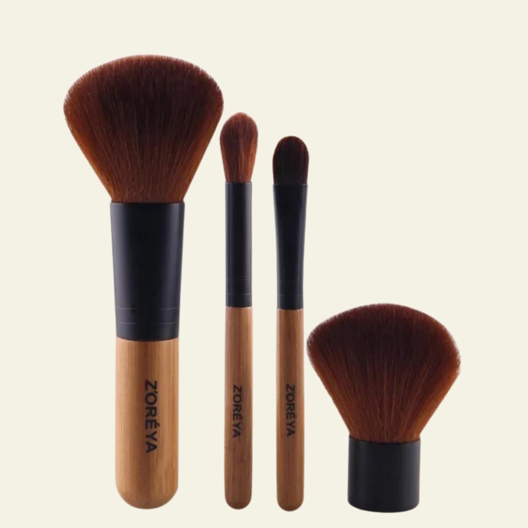 Bambu 4 Parça Mini Sehayat Makyaj Fırça Seti