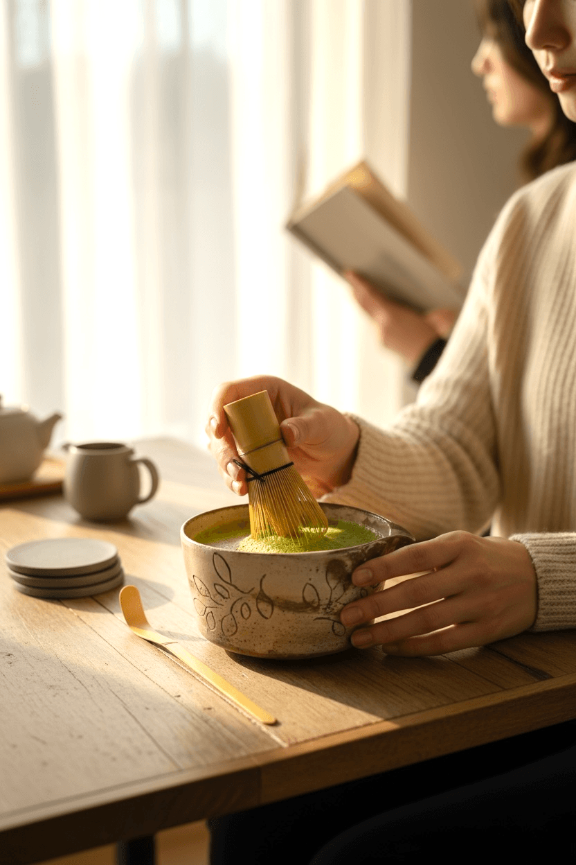 Konoha – El Yapımı Seramik Matcha Kasesi (Chawan)