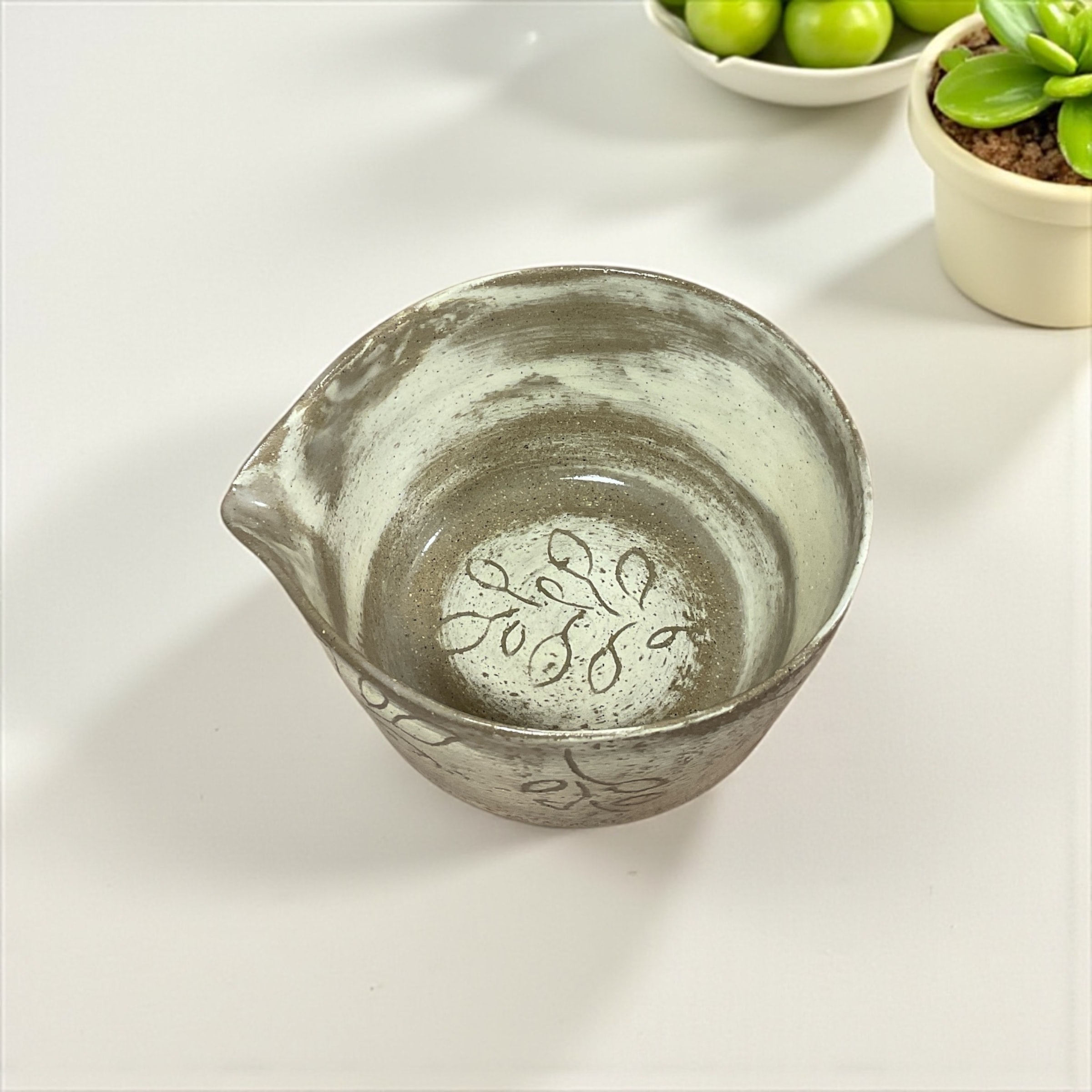 Konoha – El Yapımı Seramik Matcha Kasesi (Chawan)