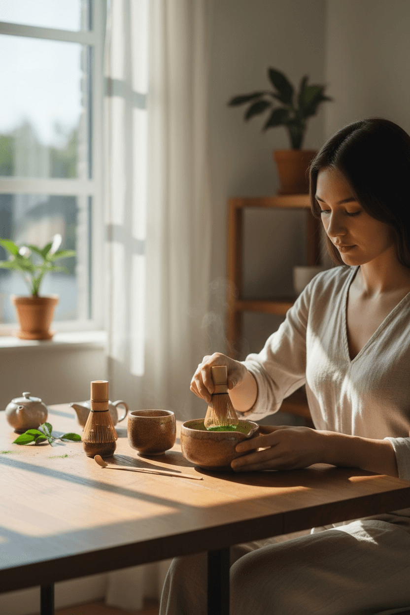 Iwa – El Yapımı Matcha Seremonisi Seti (3 Parça)