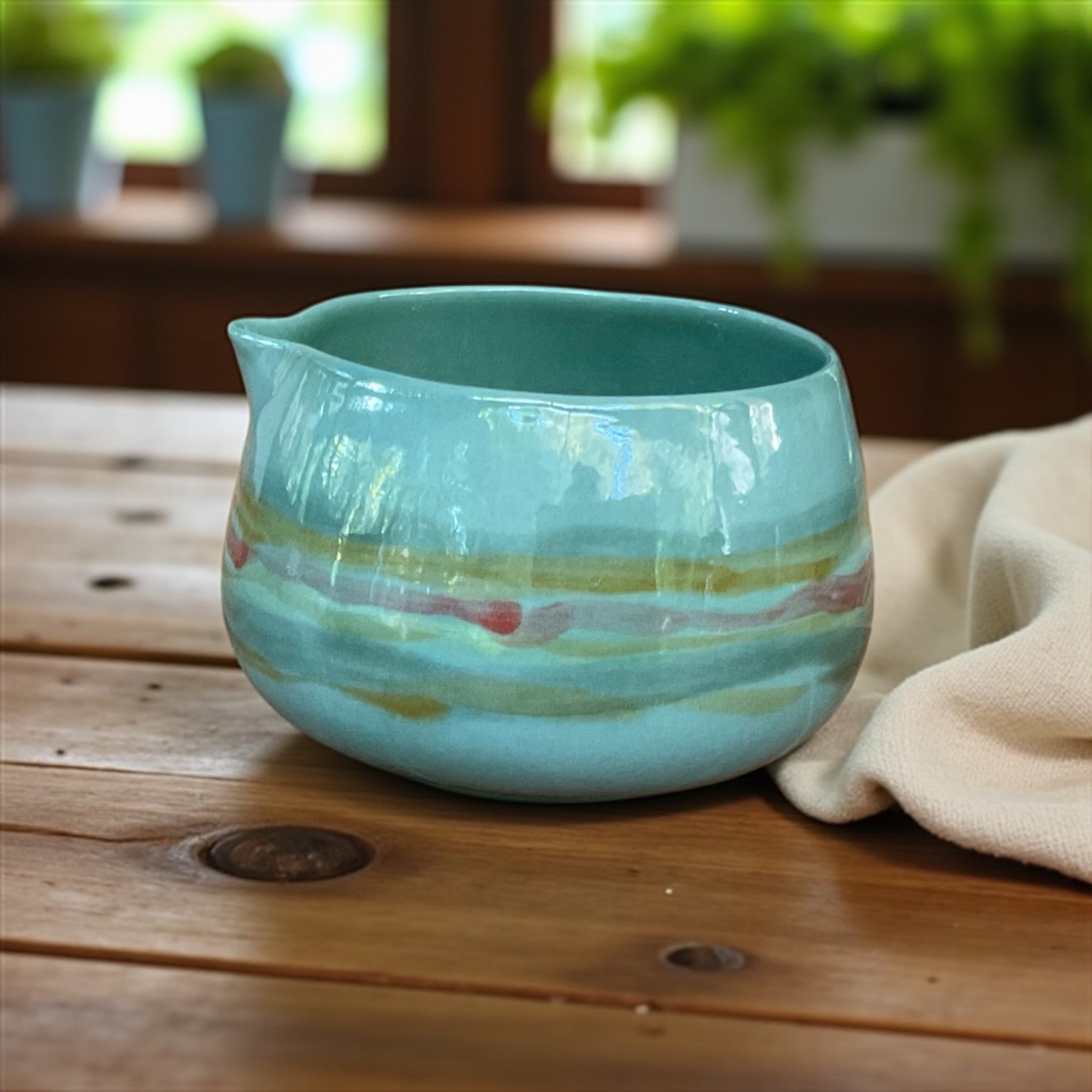  Suiren – Nilüfer | El Yapımı Matcha Kasesi (Chawan)