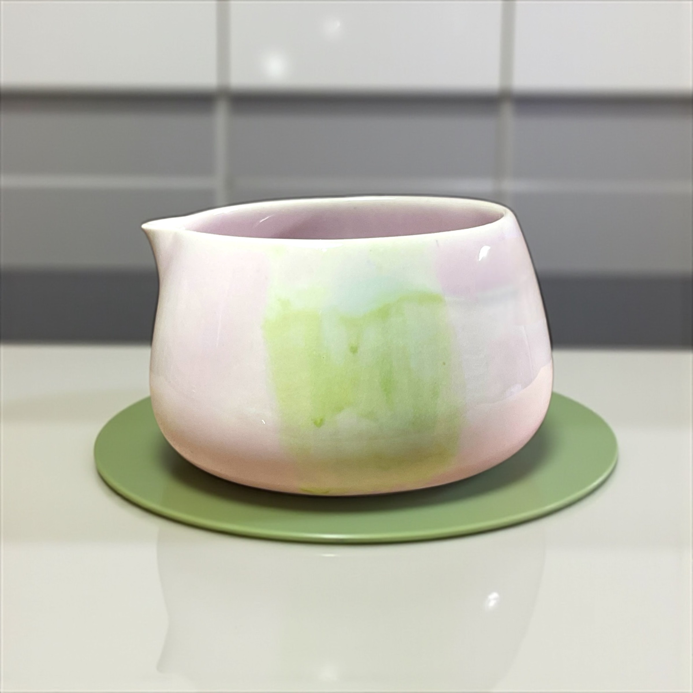 Haruakari – Bahar Işığı - El Yapımı Matcha Kasesi (Chawan)