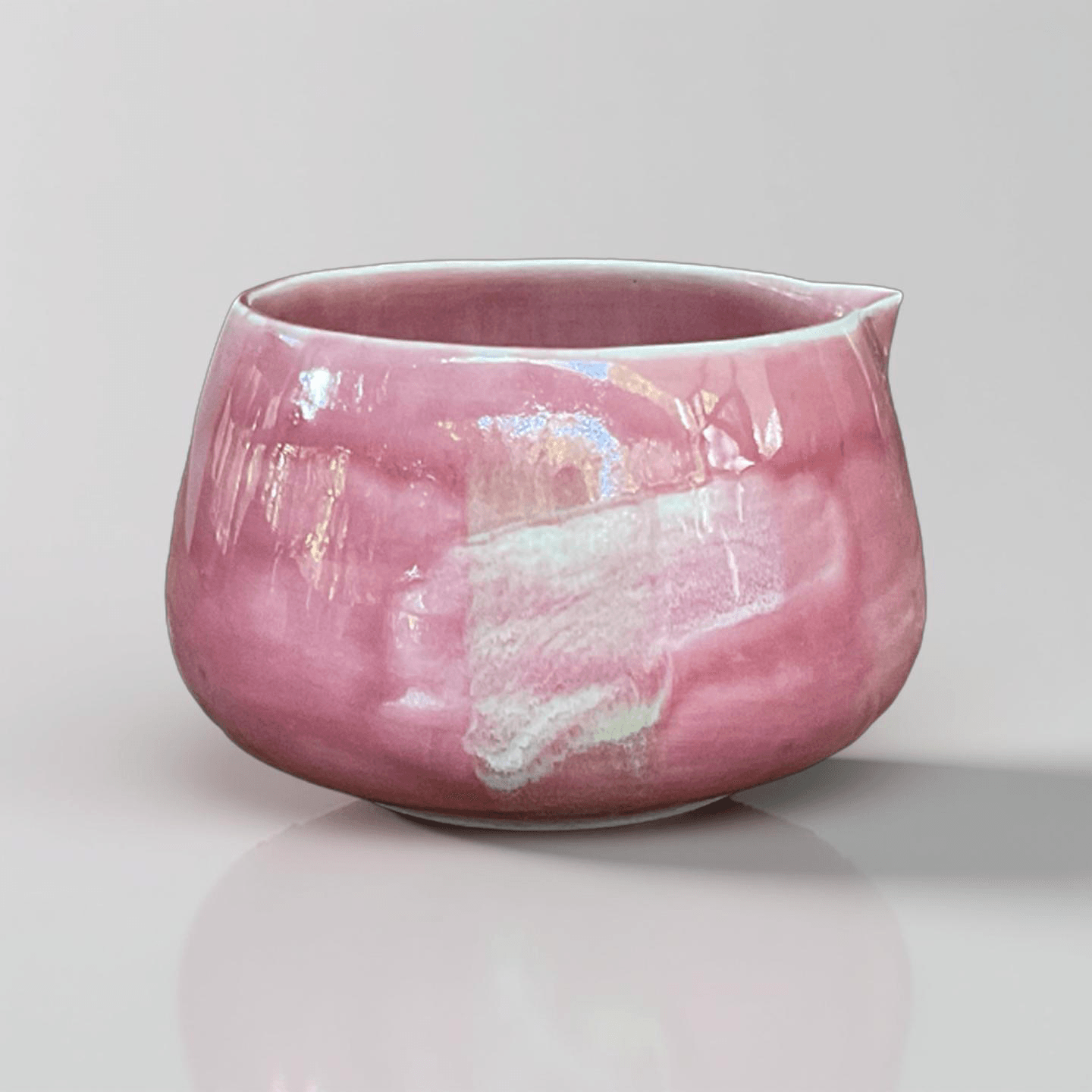 Momohana – Şeftali Çiçeği | El Yapımı Matcha Kasesi (Chawan)
