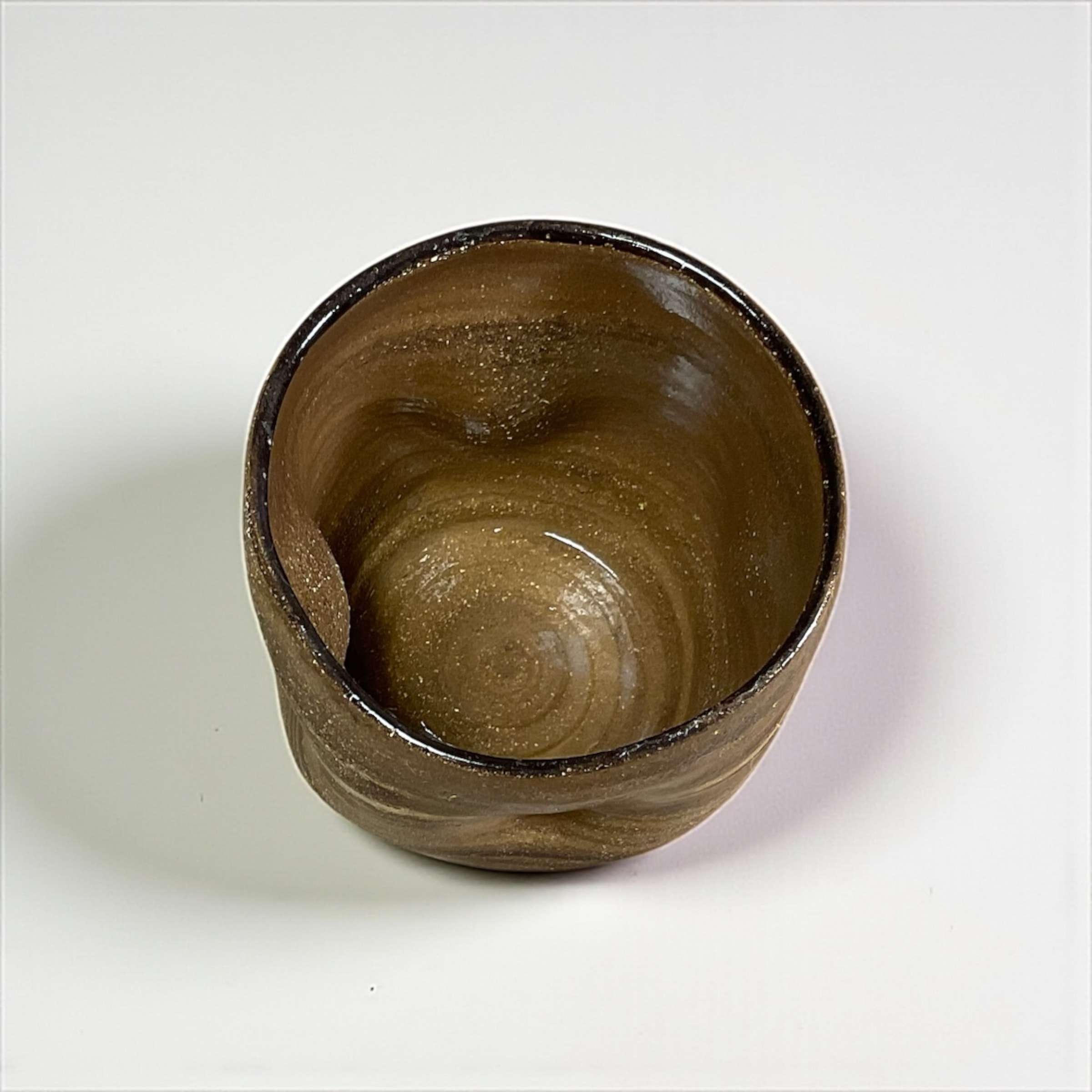 Mokuzō – El Yapımı Seramik Matcha Kasesi Chawan & Yunomi  (2 Parça)