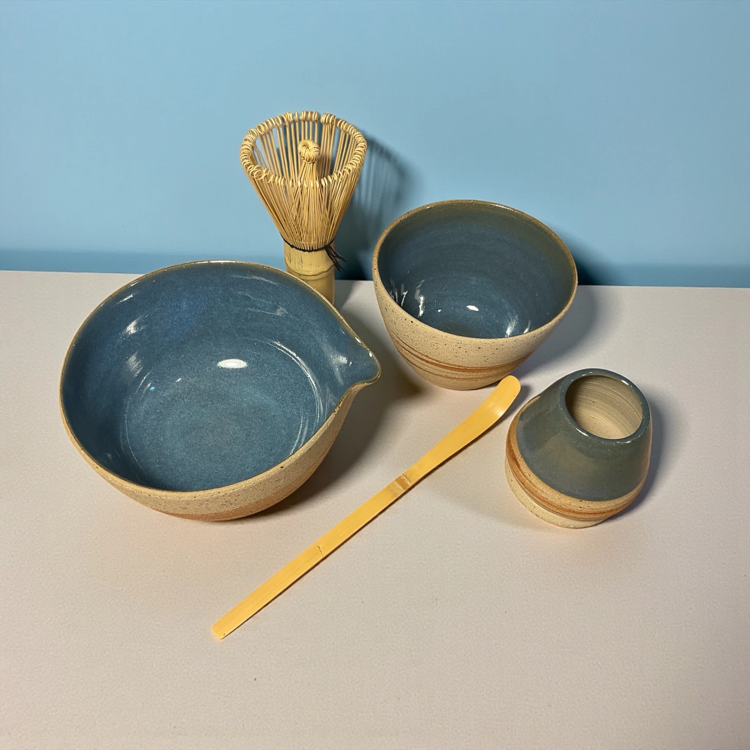 Sora no Kiri – Gökyüzü Sisi - Matcha Seremonisi Seti (3 Parça)