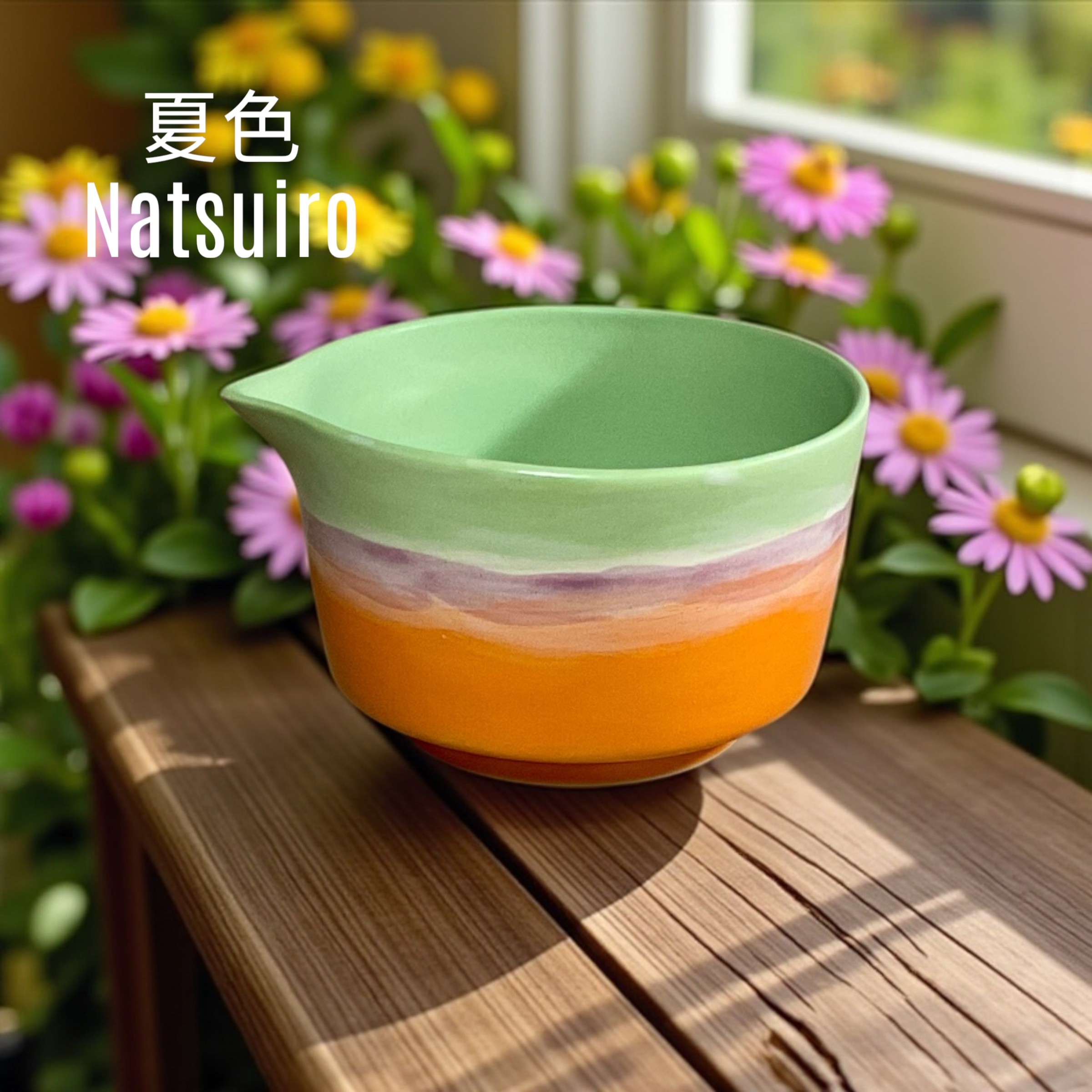 Natsuiro – El Yapımı Matcha Kasesi (Chawan)