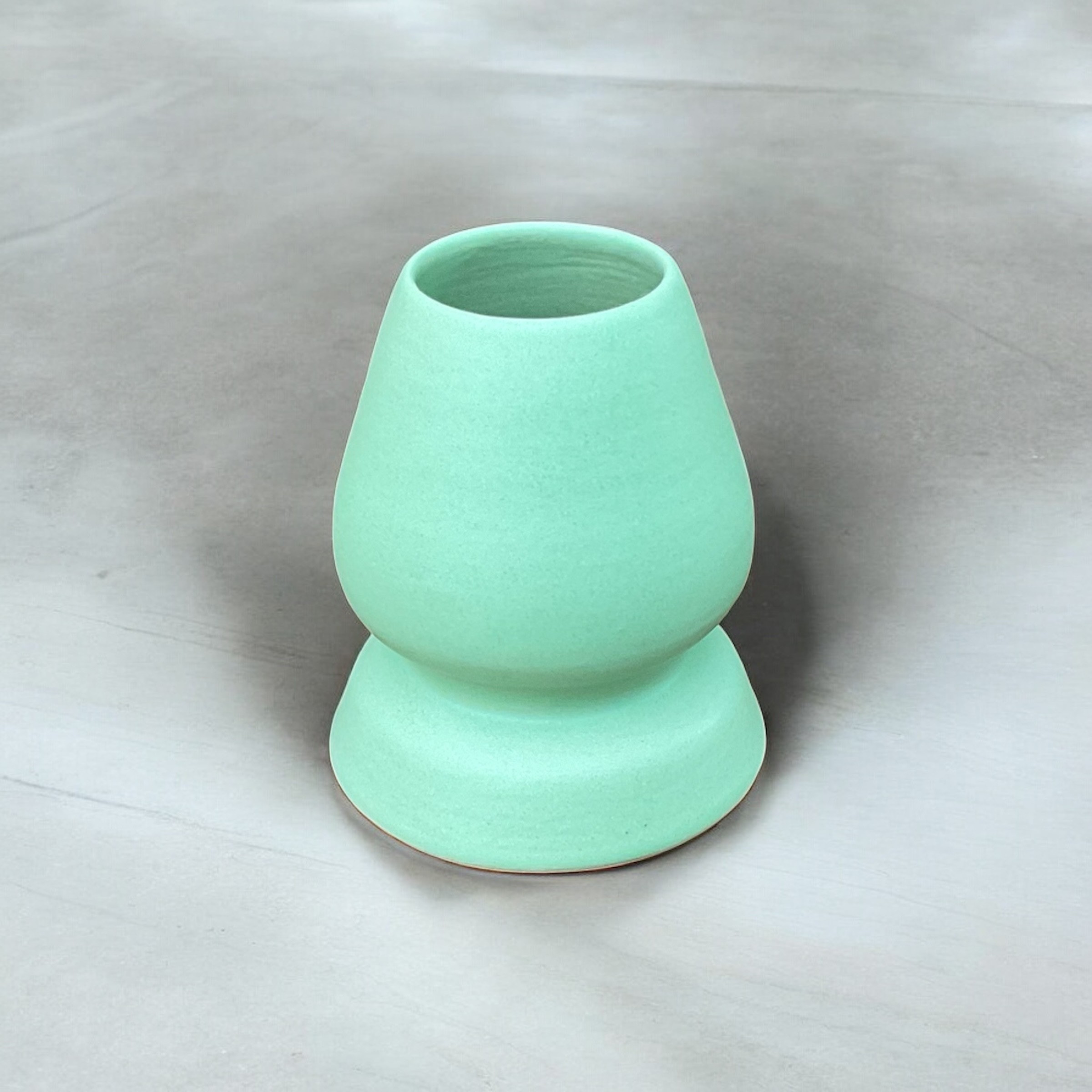 Wakaba – Taze Yaprak | El Yapımı Matcha Kasesi (Chawan)