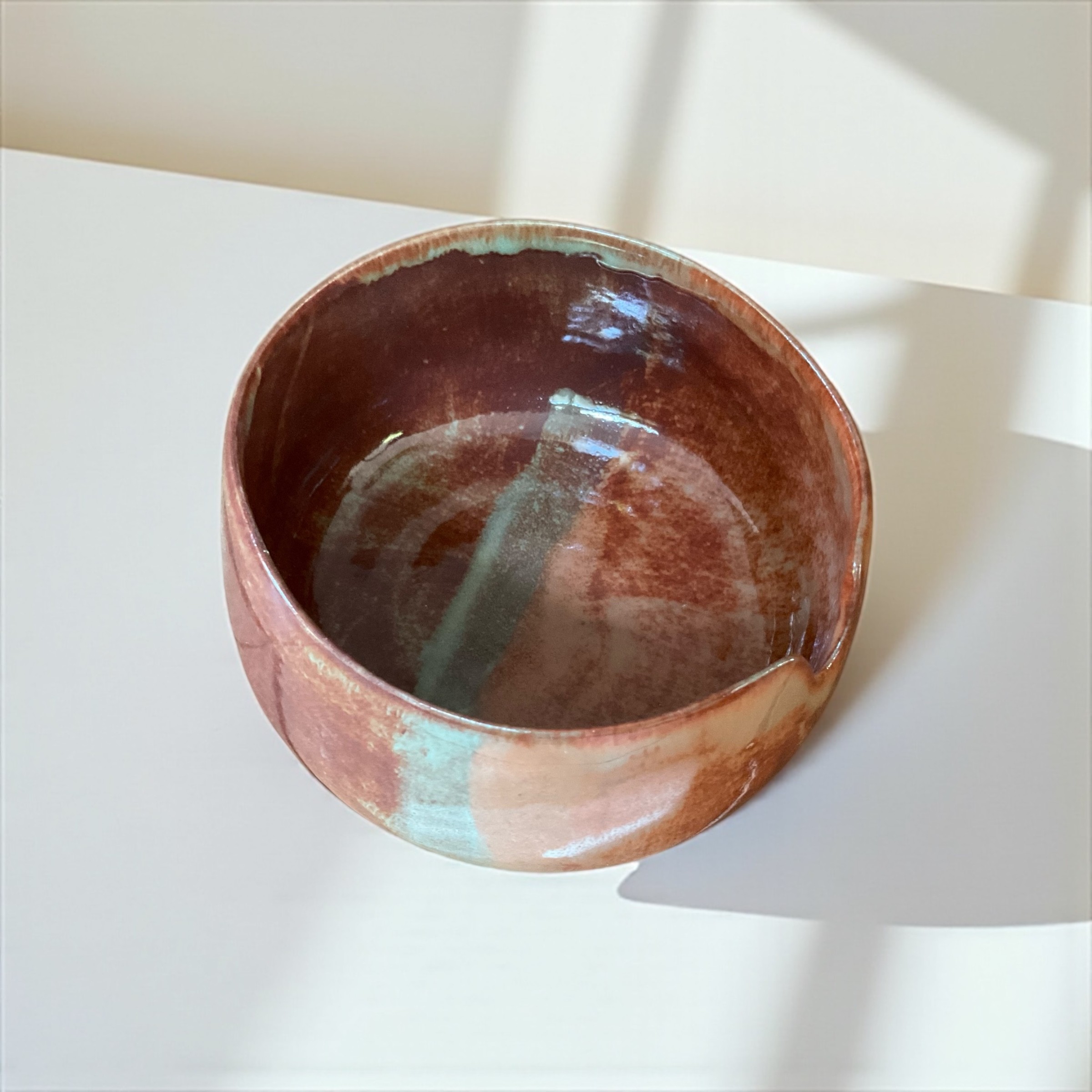 Akakumo – Kızıl Bulut | El Yapımı Matcha Kasesi (Chawan)