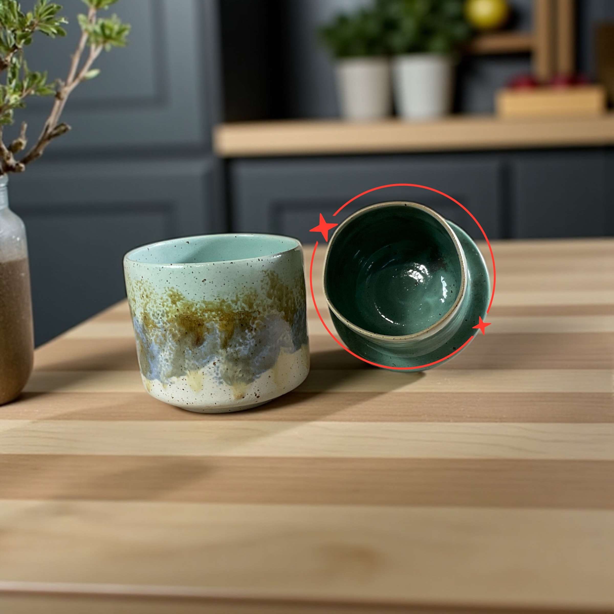 French Butter Dish - Fransız Tereyağı Kabı - DEFOLU