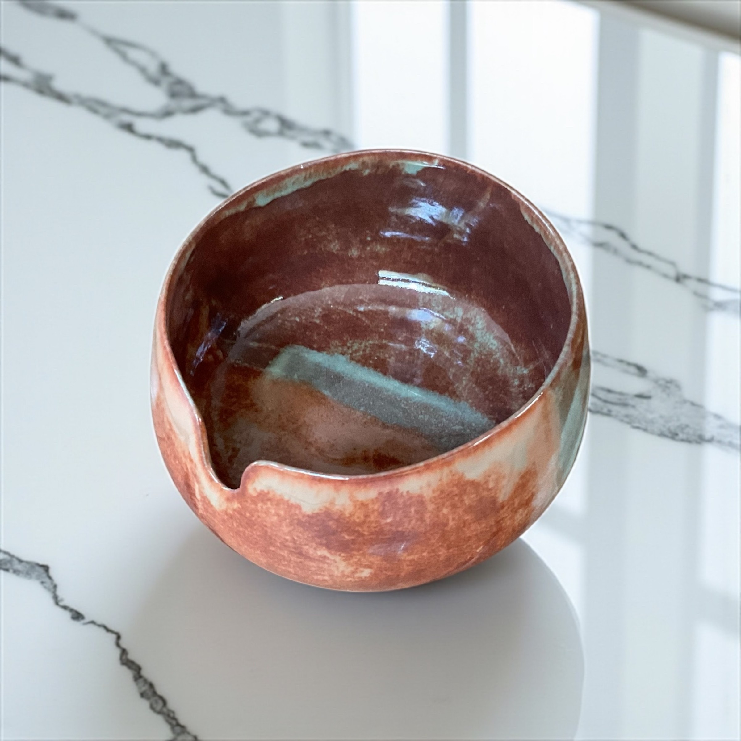 Akakumo – Kızıl Bulut | El Yapımı Matcha Kasesi (Chawan)