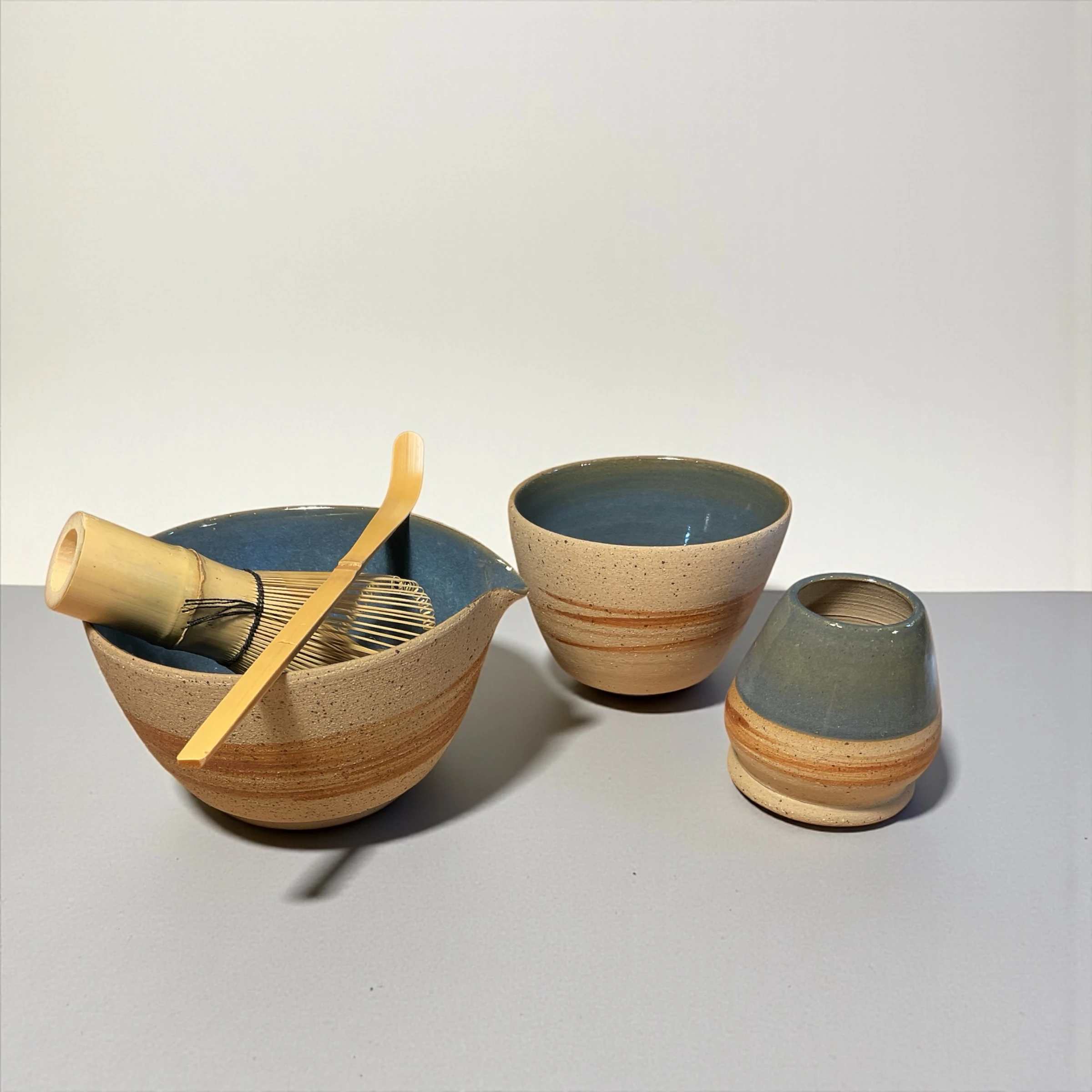 Sora no Kiri – Gökyüzü Sisi - Matcha Seremonisi Seti (3 Parça)