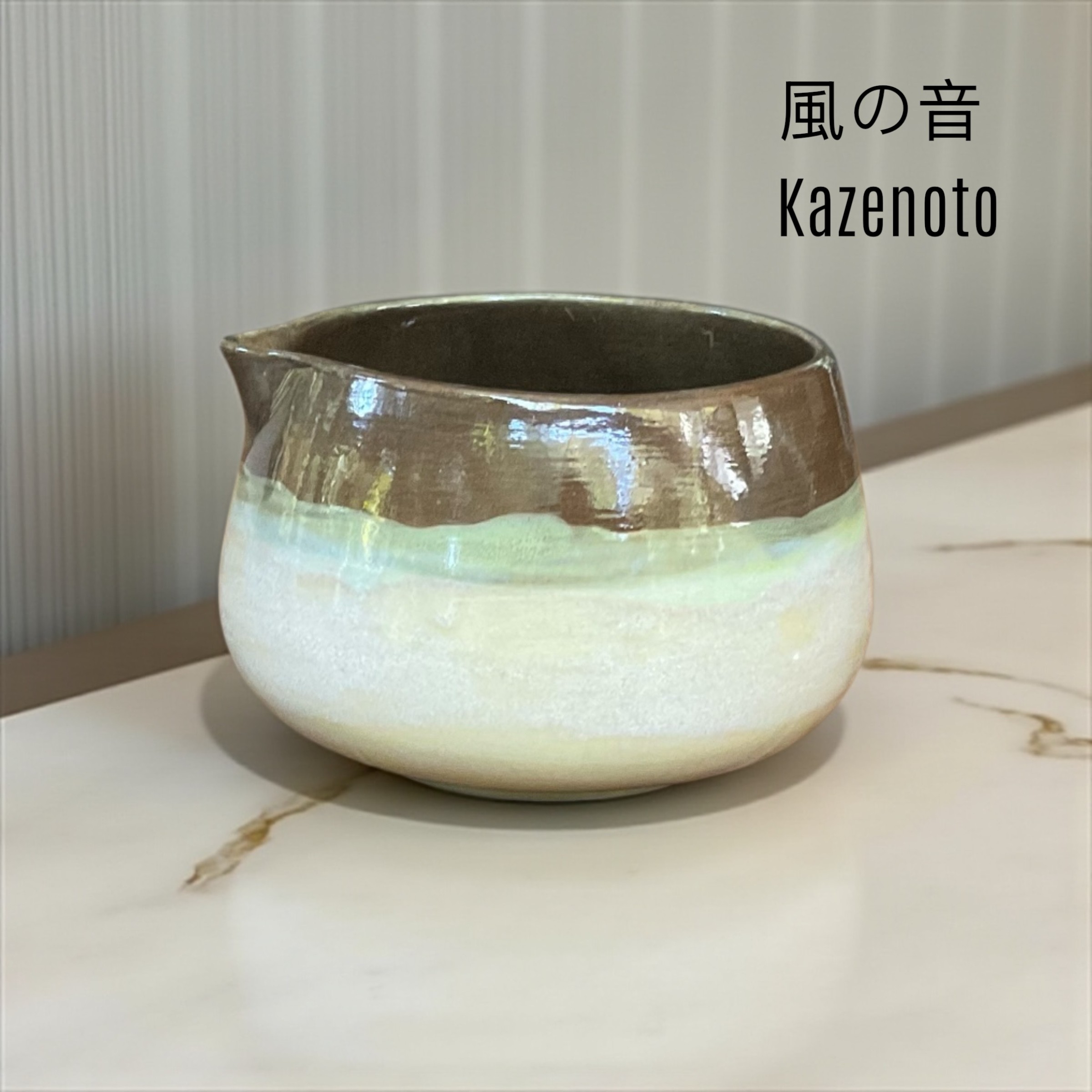 Kazenoto – Rüzgarın Sesi | El Yapımı Matcha Kasesi (Chawan)