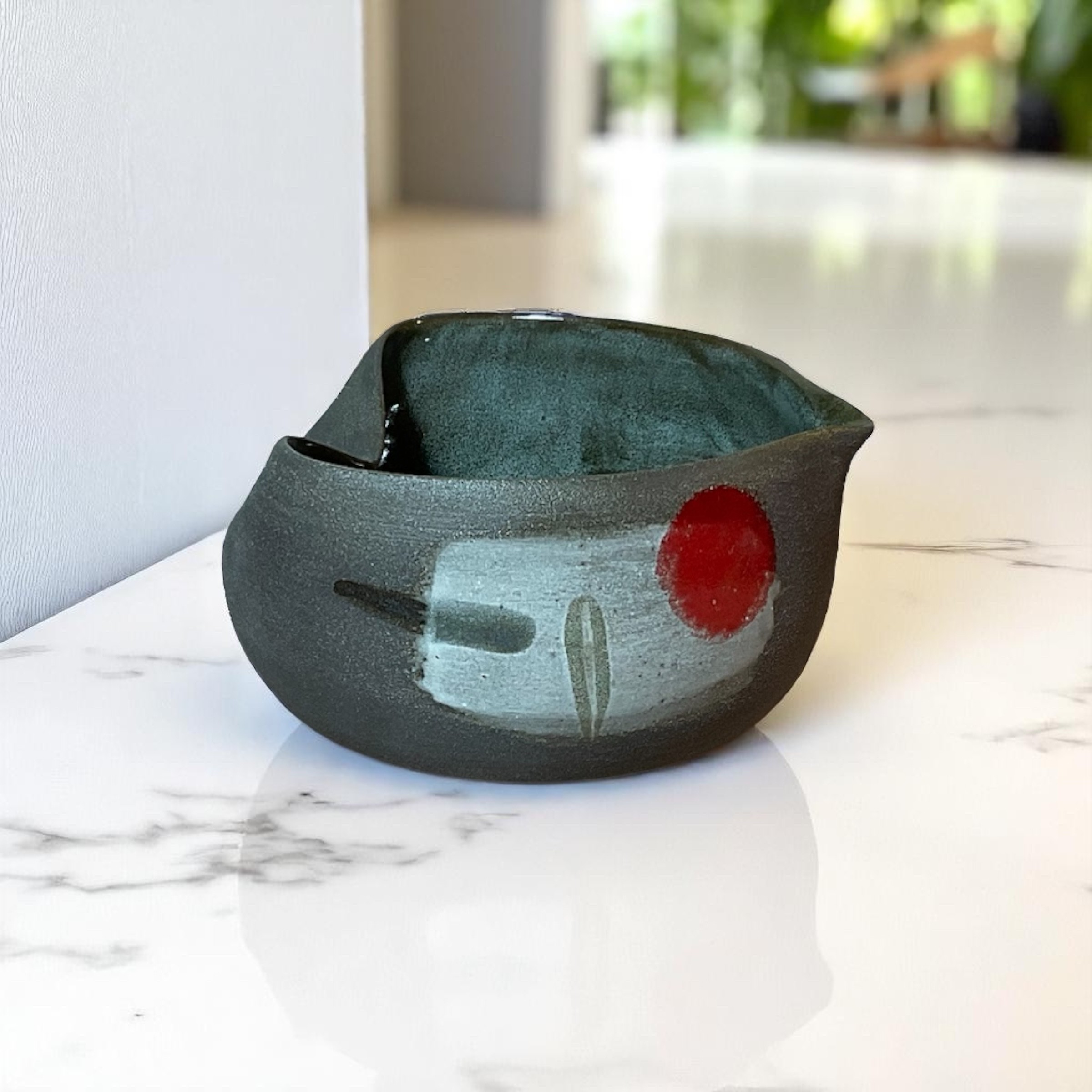 El Yapımı Matcha Kasesi 