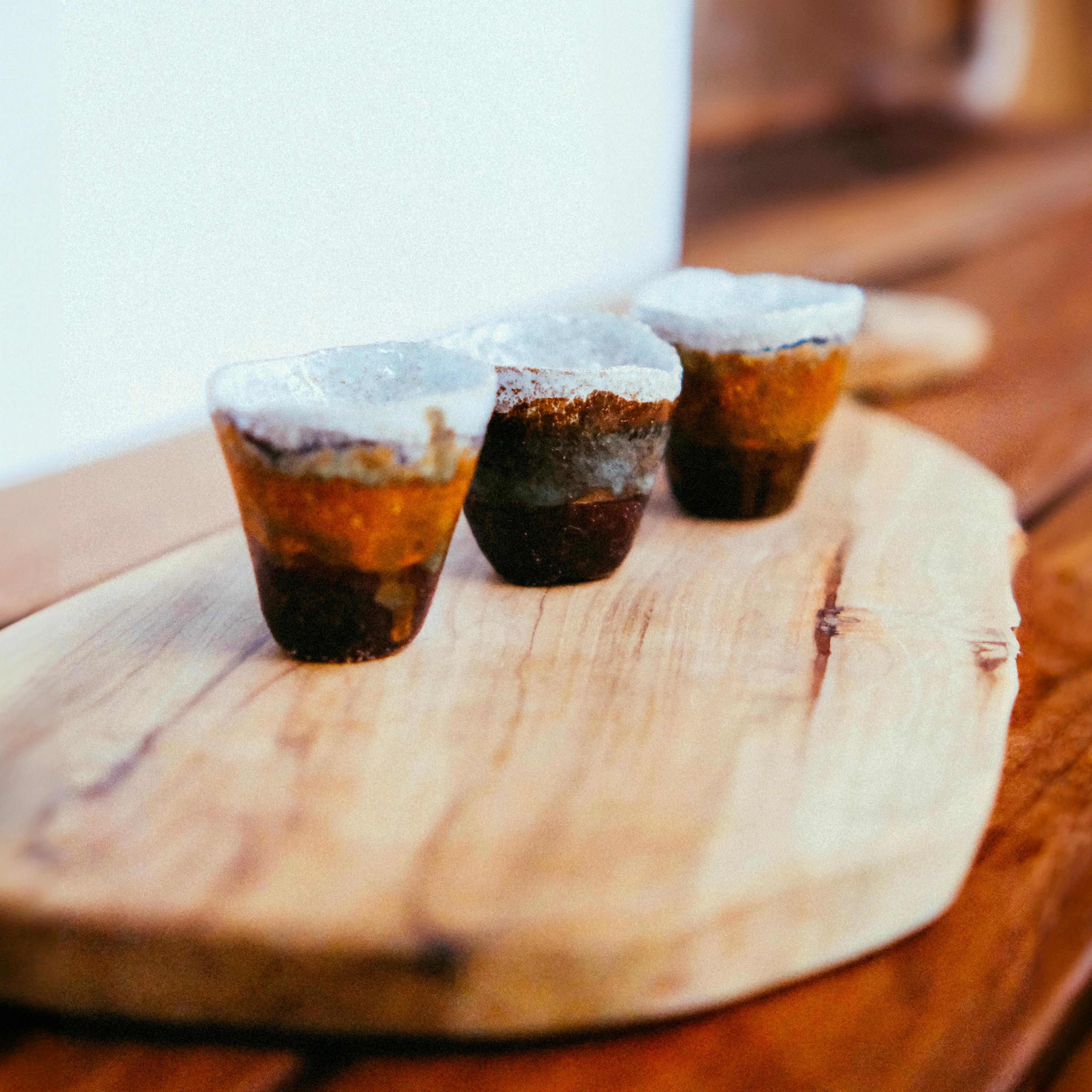 El Yapımı Seramik Single Espresso Bardakları (3’lü Set)