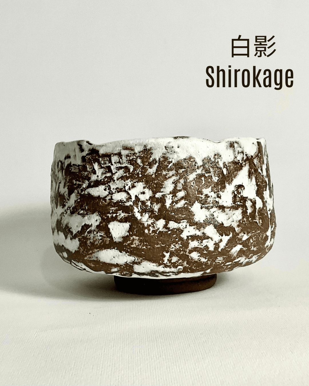 Shirokage – Beyaz Gölge I El Yapımı Matcha Kasesi (Chawan)