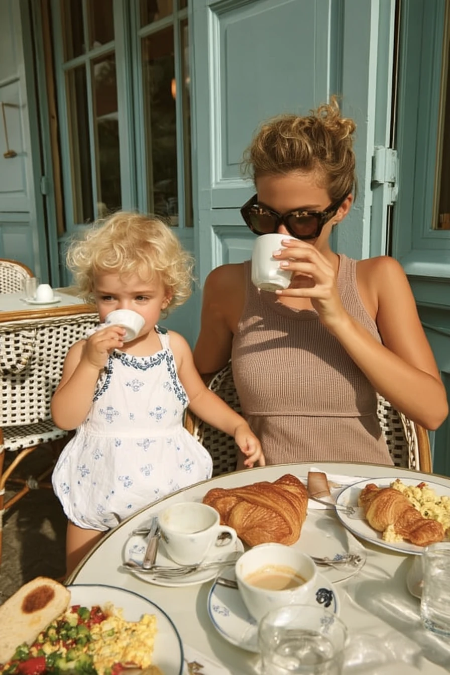 2'li Kolsuz Triko Emzirme Seti - Pembe & Gri