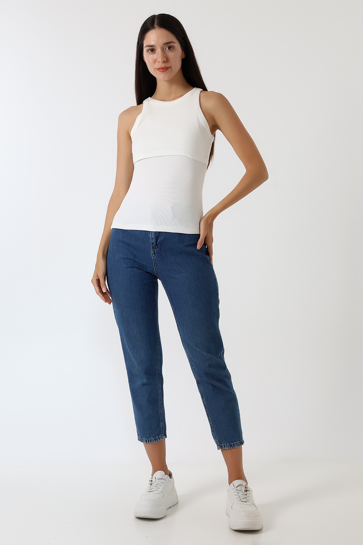 Côte Tank – Ribana Emzirme Atlet / Ekru