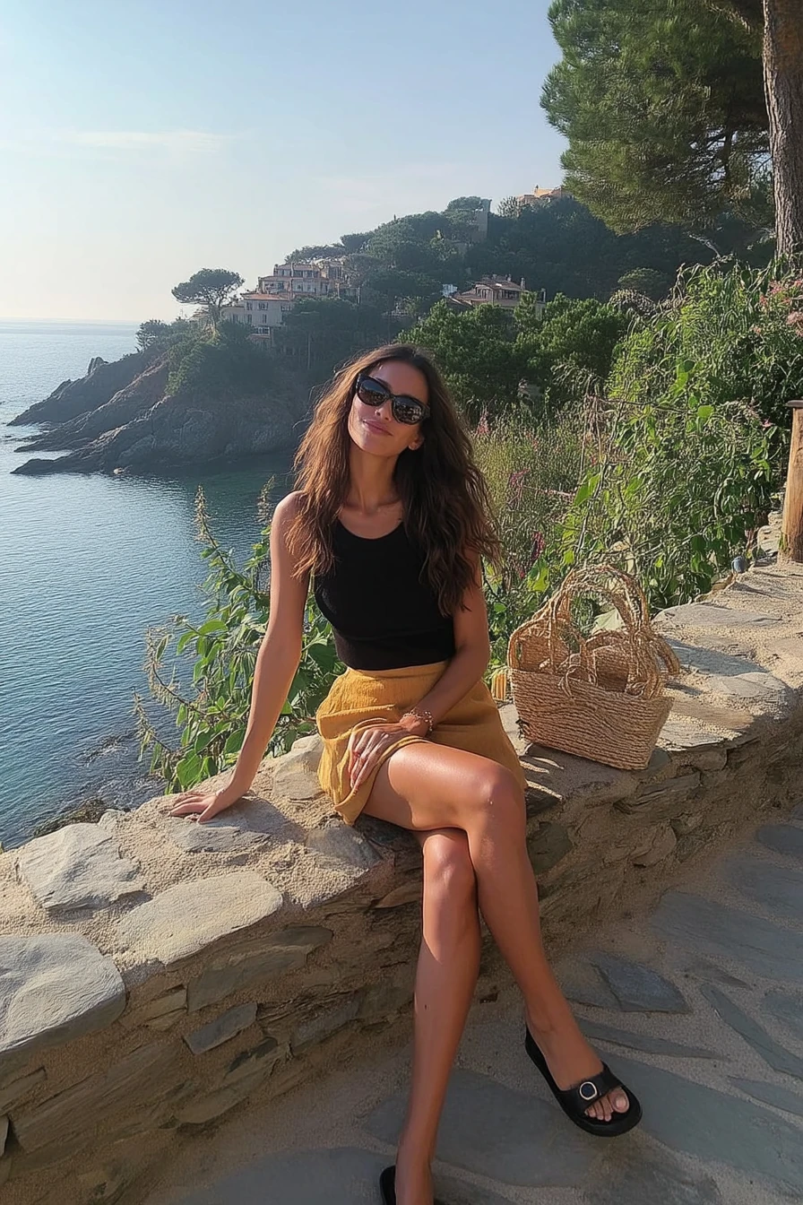 2'li Kolsuz Triko Emzirme Seti - Pembe & Siyah