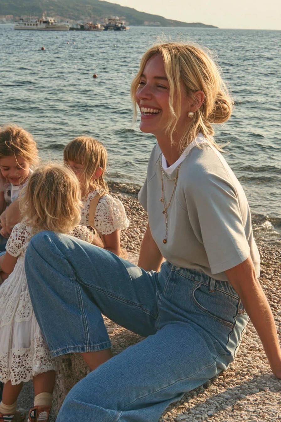 2'li Gizli Fermuarlı Emzirme Üstü