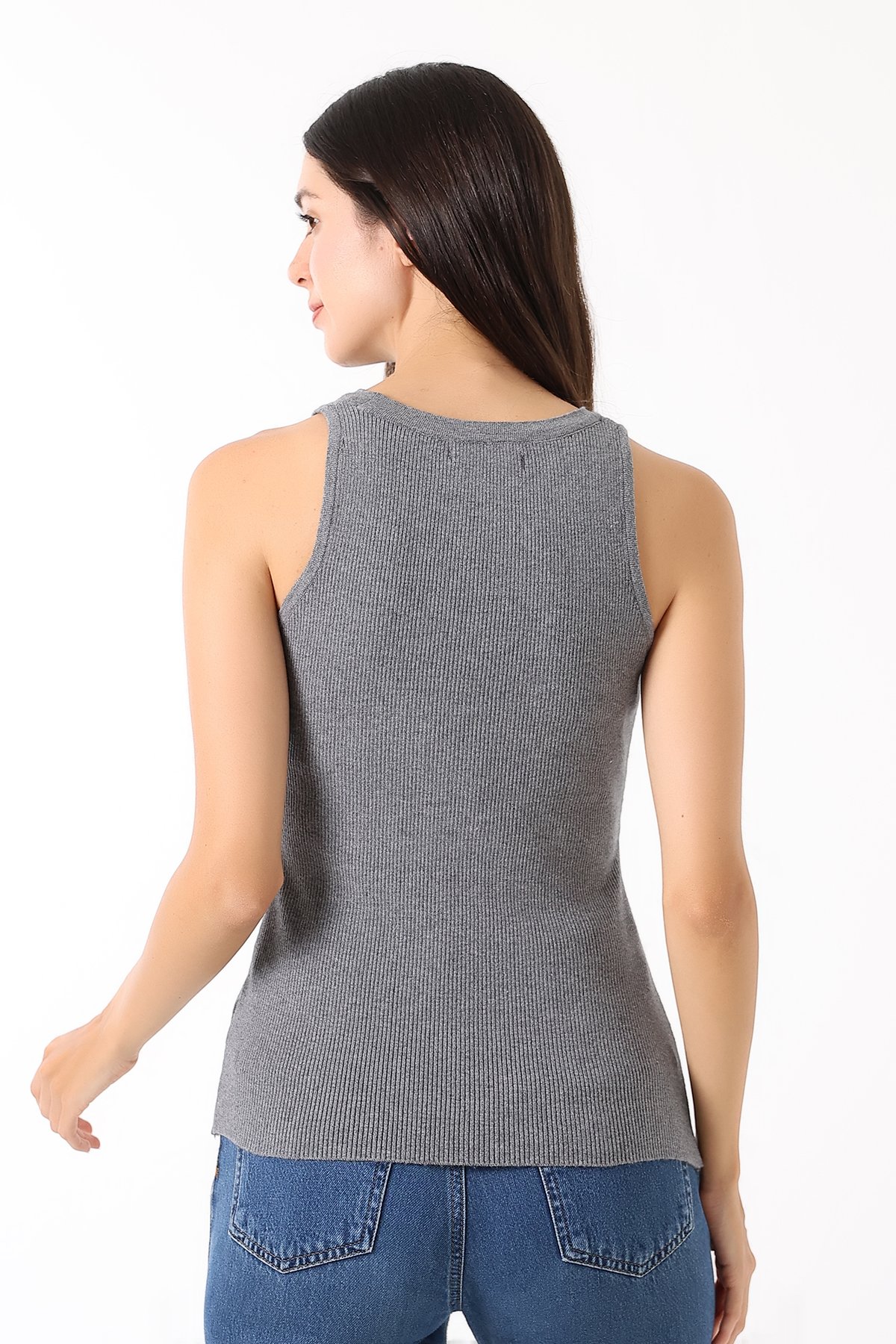 Nour Tank - Triko Emzirme Atlet / Gri
