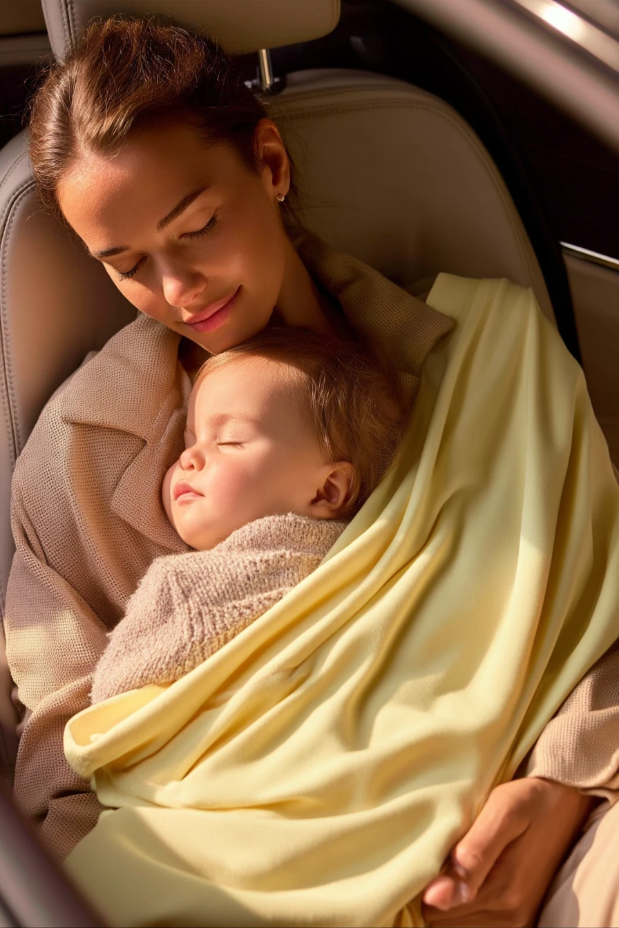 Emzirme İkilisi – Gizli Fermuarlı Üst & Panço Seti