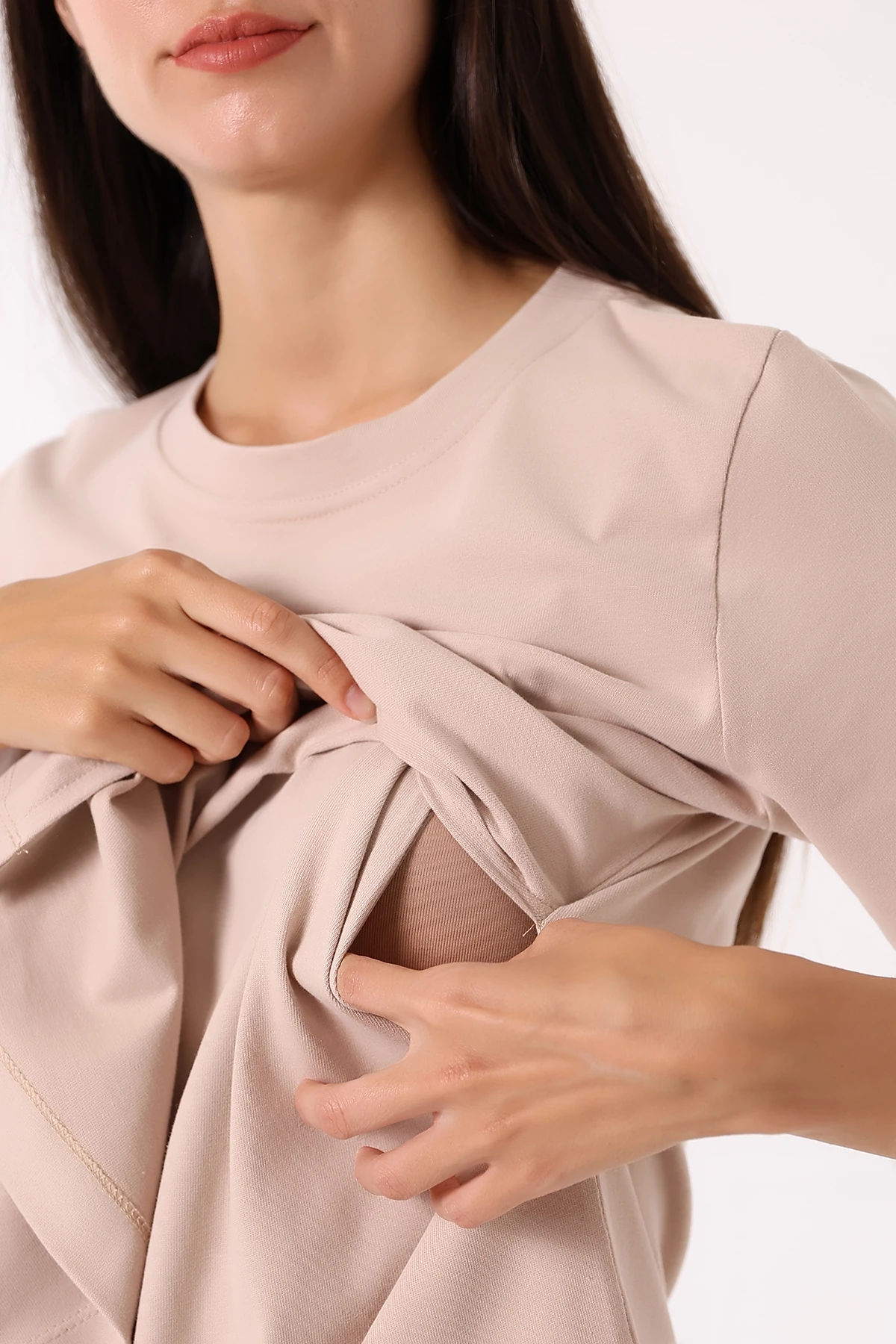 2'li Yumuşak Dokulu Emzirme Tişörtü