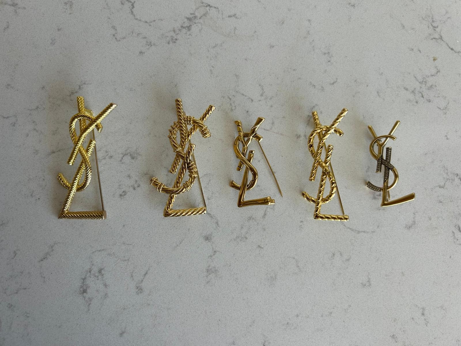 YSL Broş