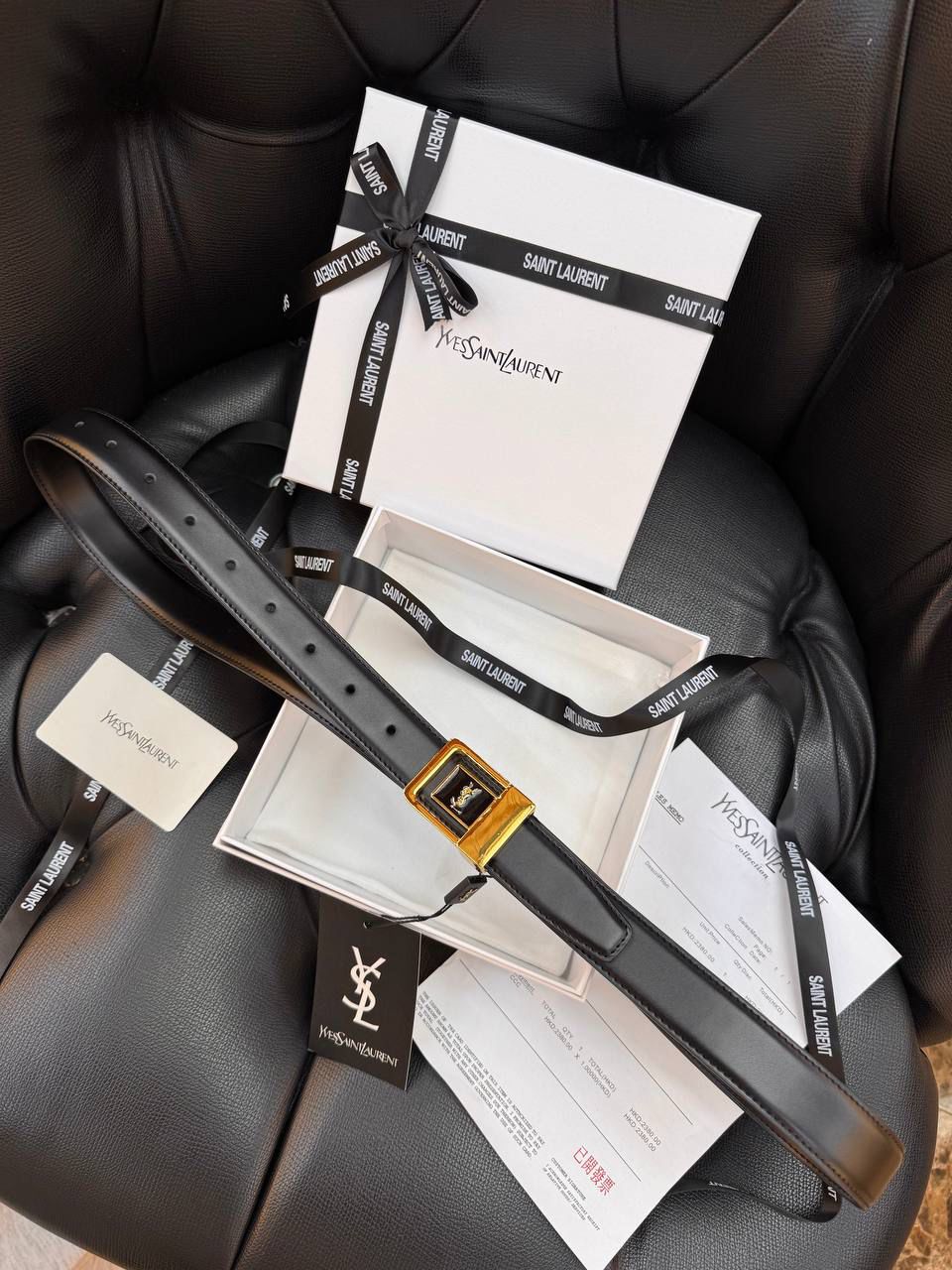 YSL YENİ SEZON KEMER ( ORİJİNAL )
