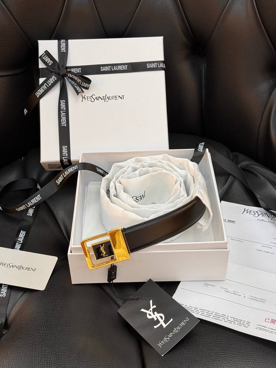 YSL YENİ SEZON KEMER ( ORİJİNAL )